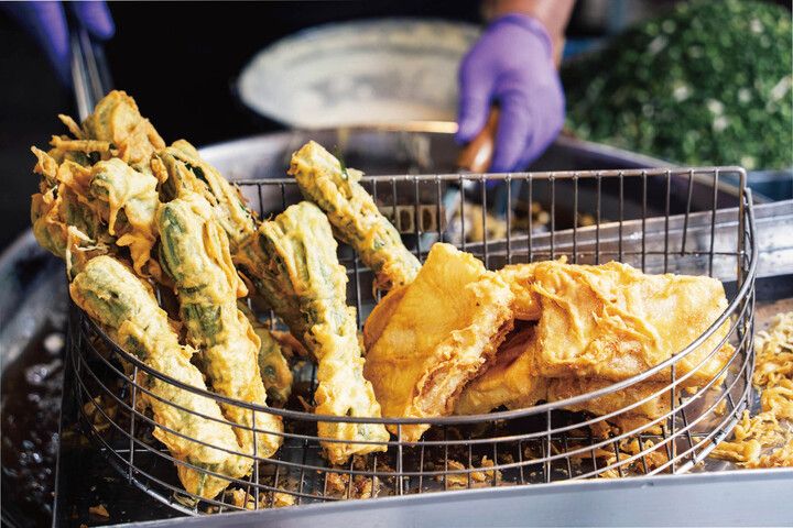 向上市場炸粿。（圖／取自IG@gwan0520）