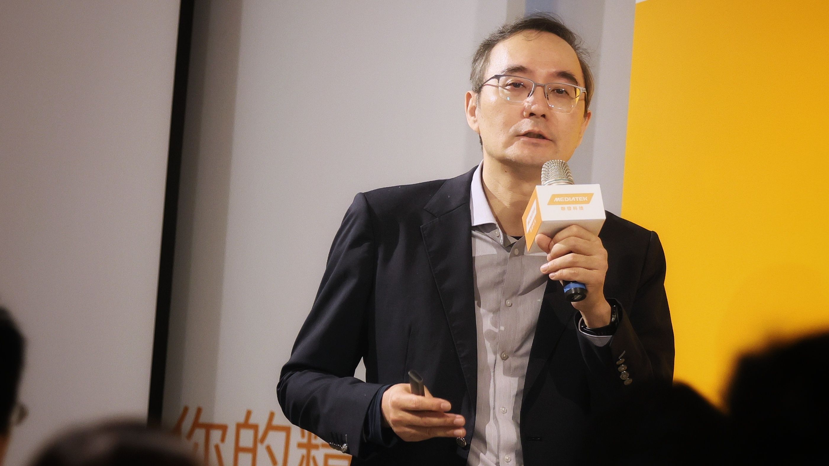 20260206-聯發科技總經理暨營運長陳冠州6日出席聯發科技媒體記者會。（柯承惠攝）