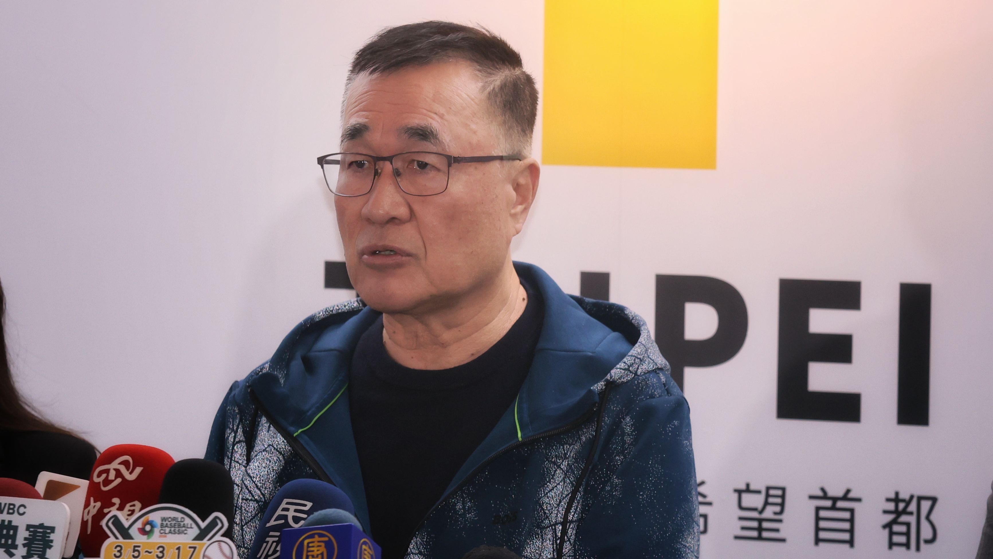 20260206-臺北市副市長李四川6日接受媒體聯訪,說明輝達總部議價。（柯承惠攝）