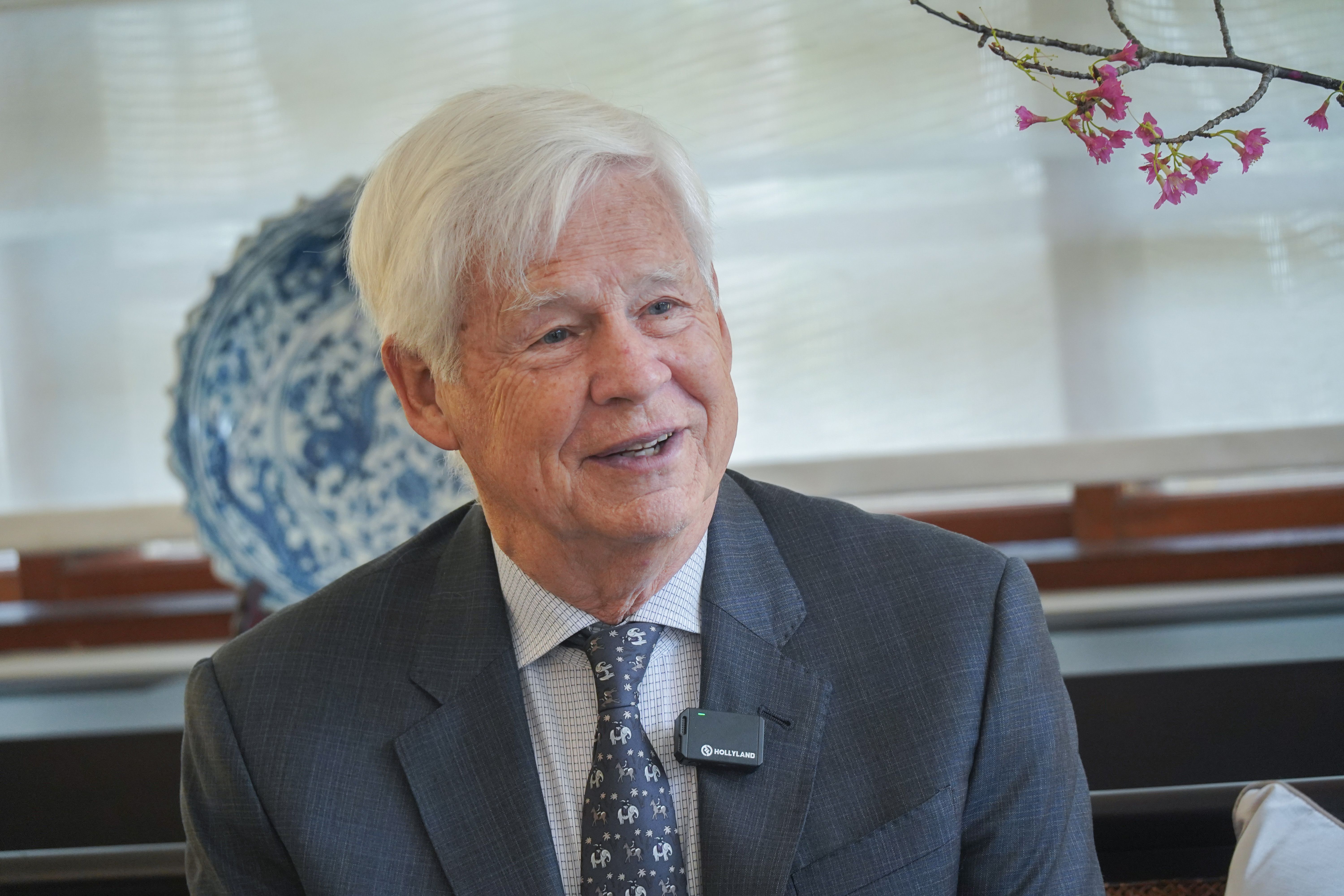 20260202-諾貝爾經濟獎得主Robert Engle專訪。(蔡親傑攝)