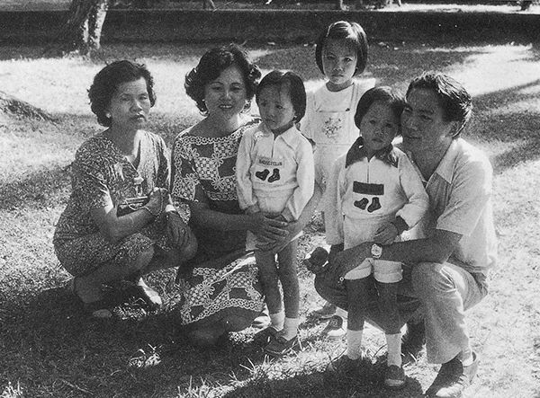 林義雄與其家人（圖／重大歷史懸疑案件調查辦公室提供）