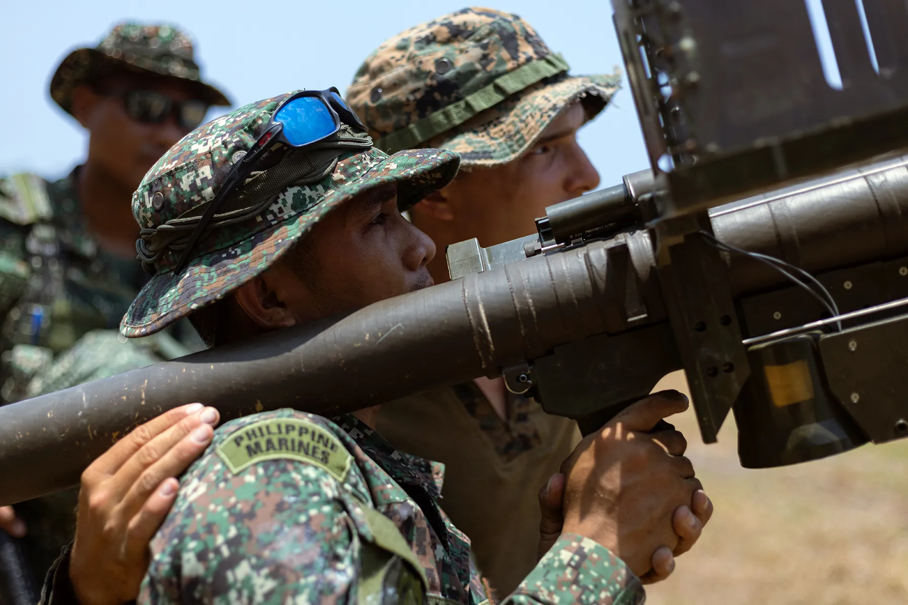 美軍與菲律賓陸戰隊進行大規模「Balikatan」聯合軍演。（取自美國國防部）