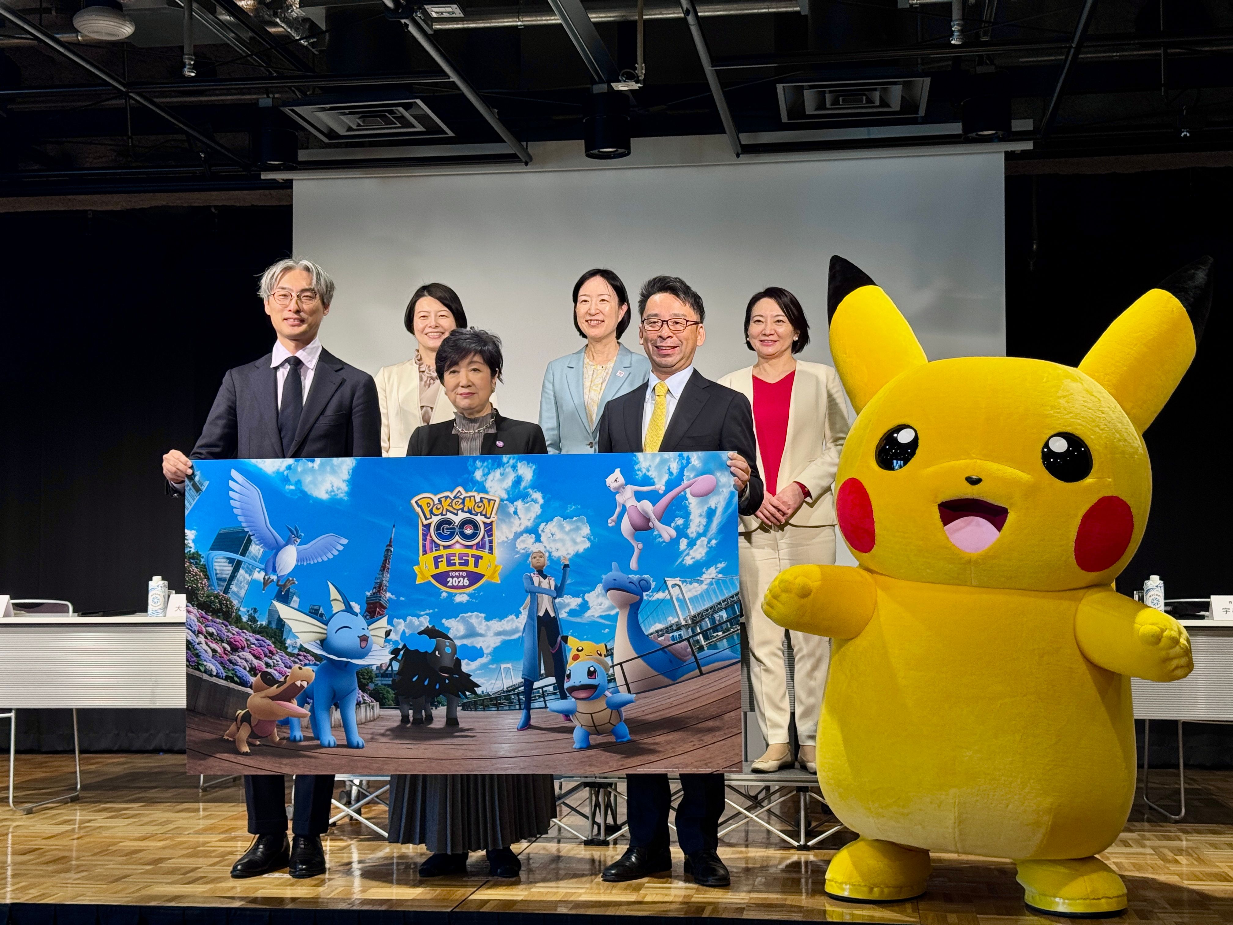 配信10周年を記念し、過去最大規模となる「Pokémon GO Fest」が5月29日から東京・お台場の4つの公園と都内全域を舞台に開催され、大阪開催の9.6万人を超える動員が見込まれている。黃信維攝