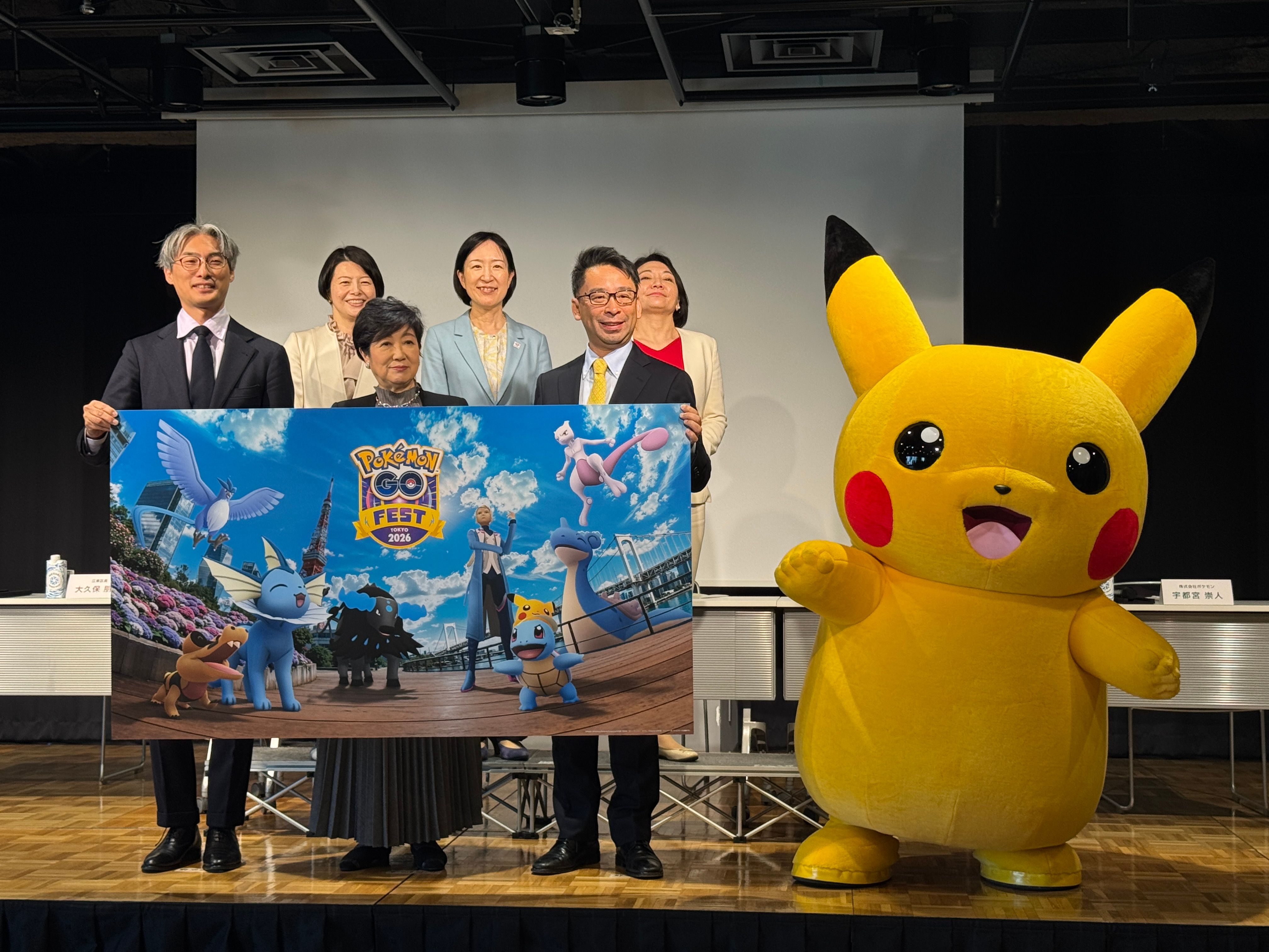 配信10周年を記念し、過去最大規模となる「Pokémon GO Fest」が5月29日から東京・お台場の4つの公園と都内全域を舞台に開催され、大阪開催の9.6万人を超える動員が見込まれている。黃信維攝