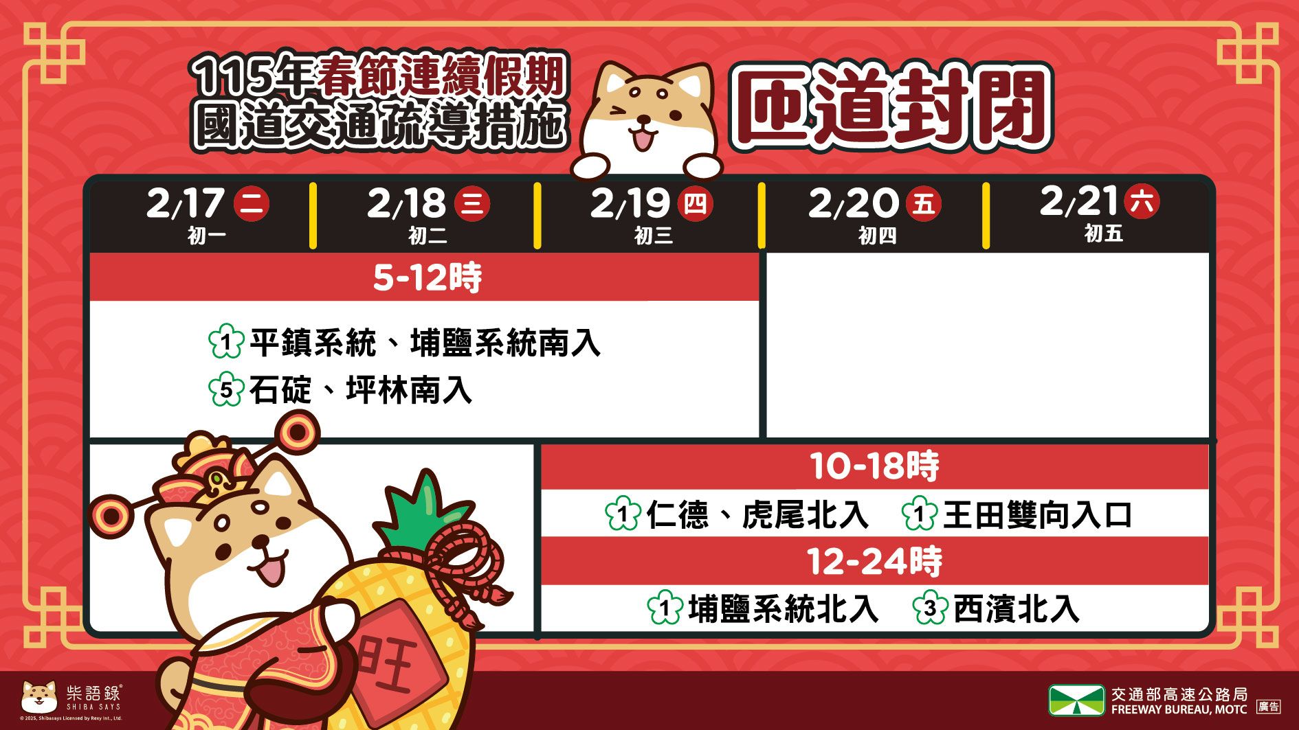 （圖／翻攝自高速公路局）