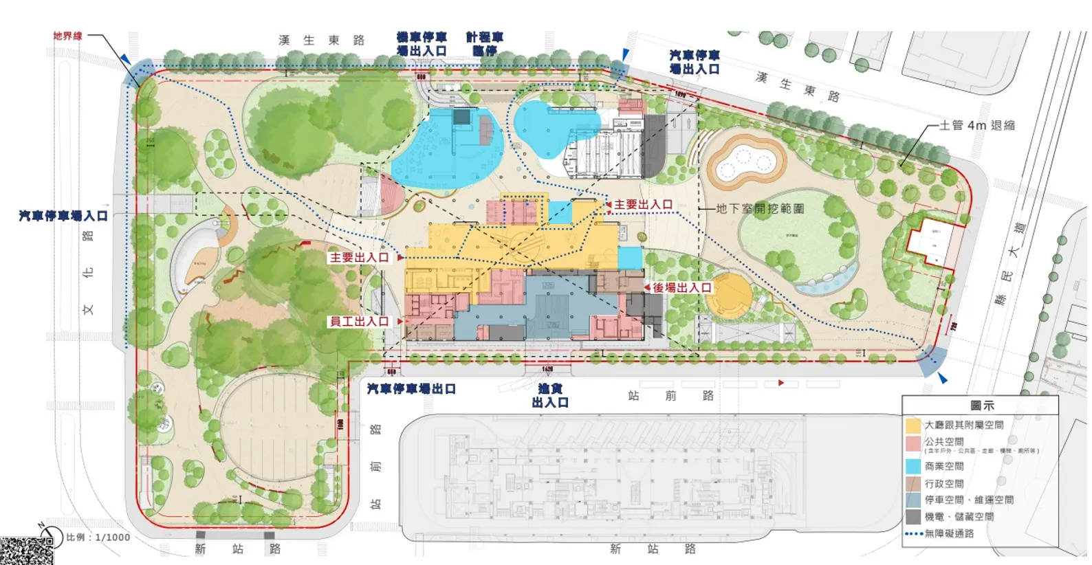 國家兒童未來館除兒童博物館功能外，亦規劃劇場、展演、電影院、餐飲及多功能空間等設施，提供豐富的親子文化體驗。（圖/新北市政府）