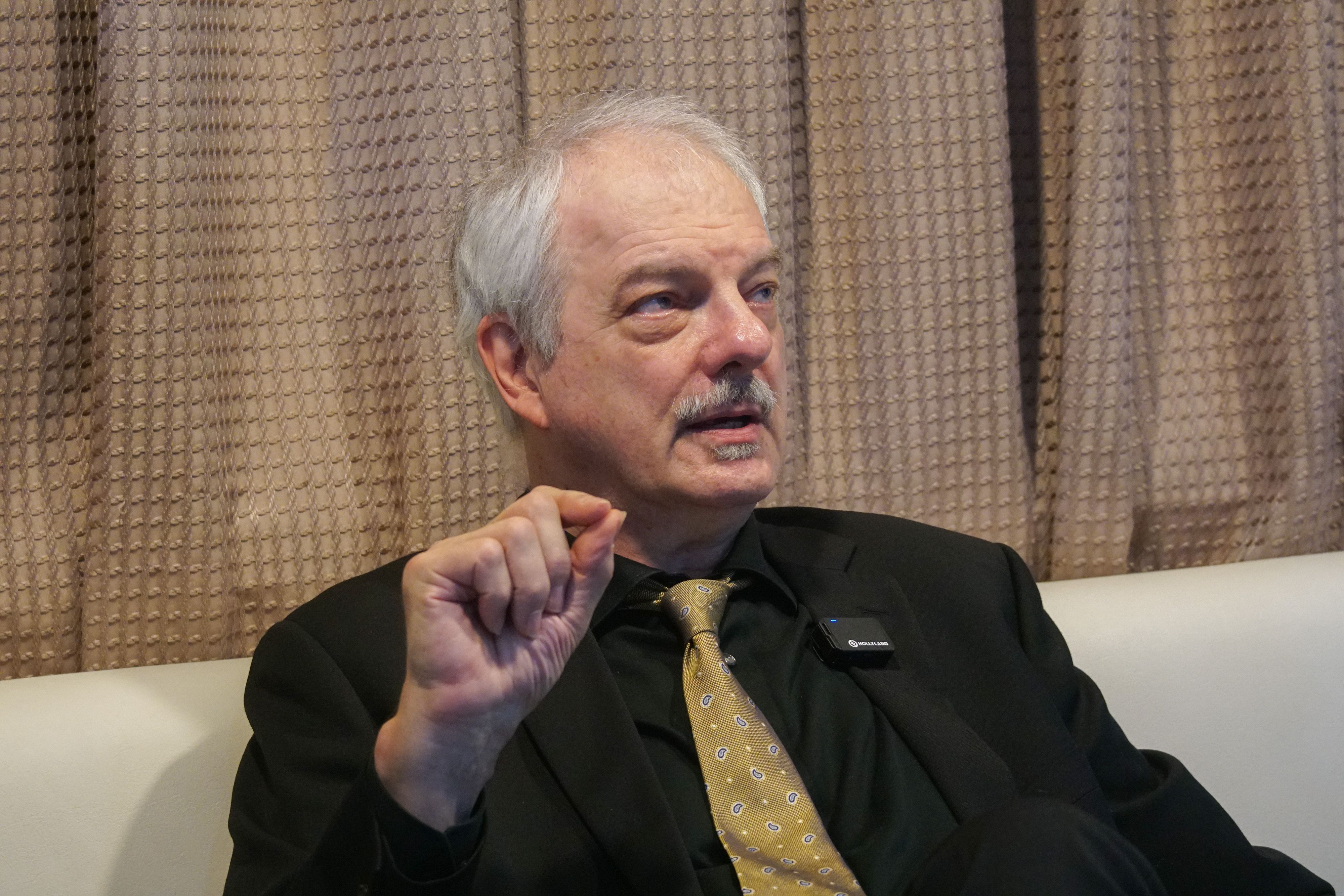 20260126-諾貝爾化學獎得主Morten Meldal專訪。(蔡親傑攝)