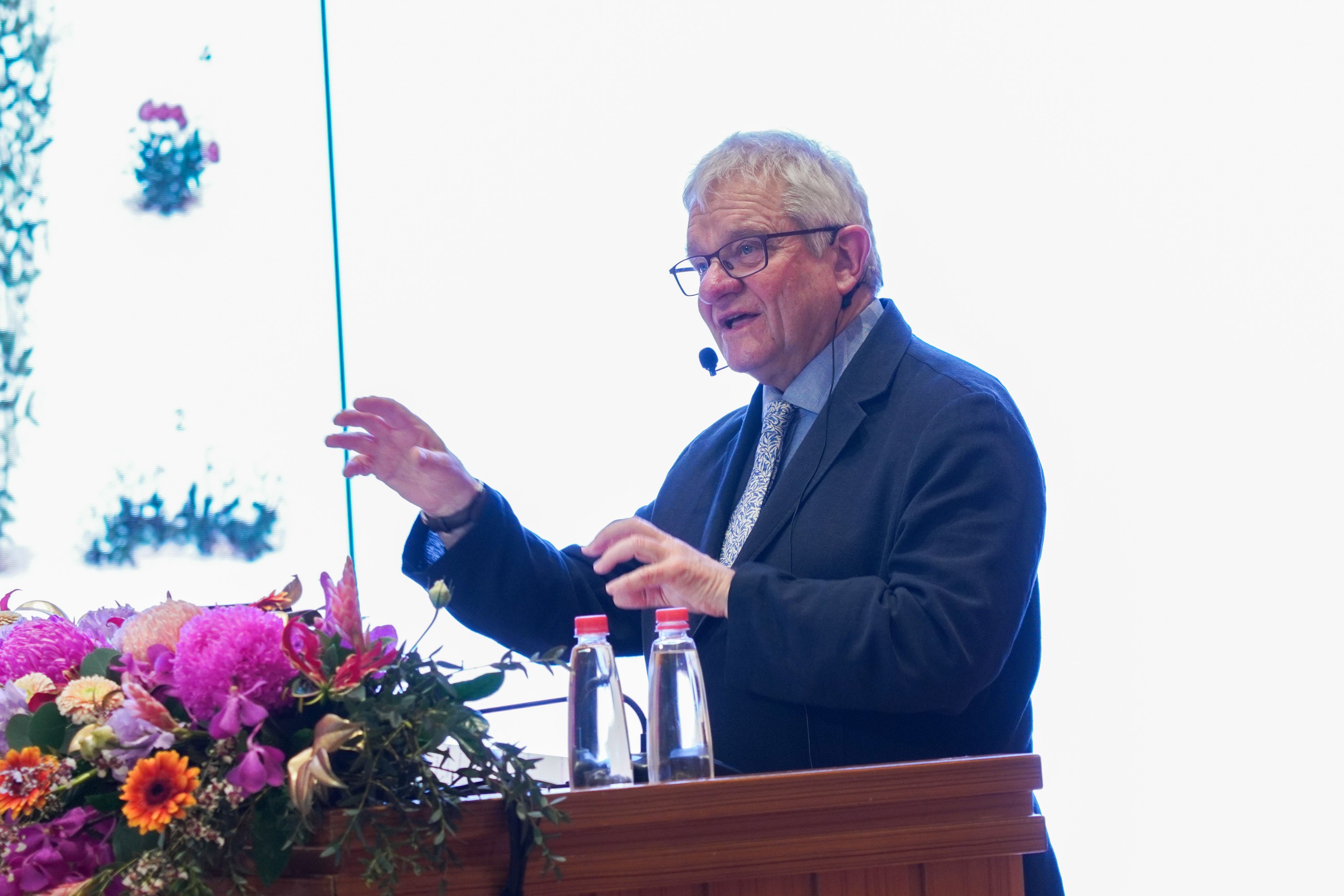 20260211-諾貝爾獎得主Sir Paul Nurse演講。(蔡親傑攝)