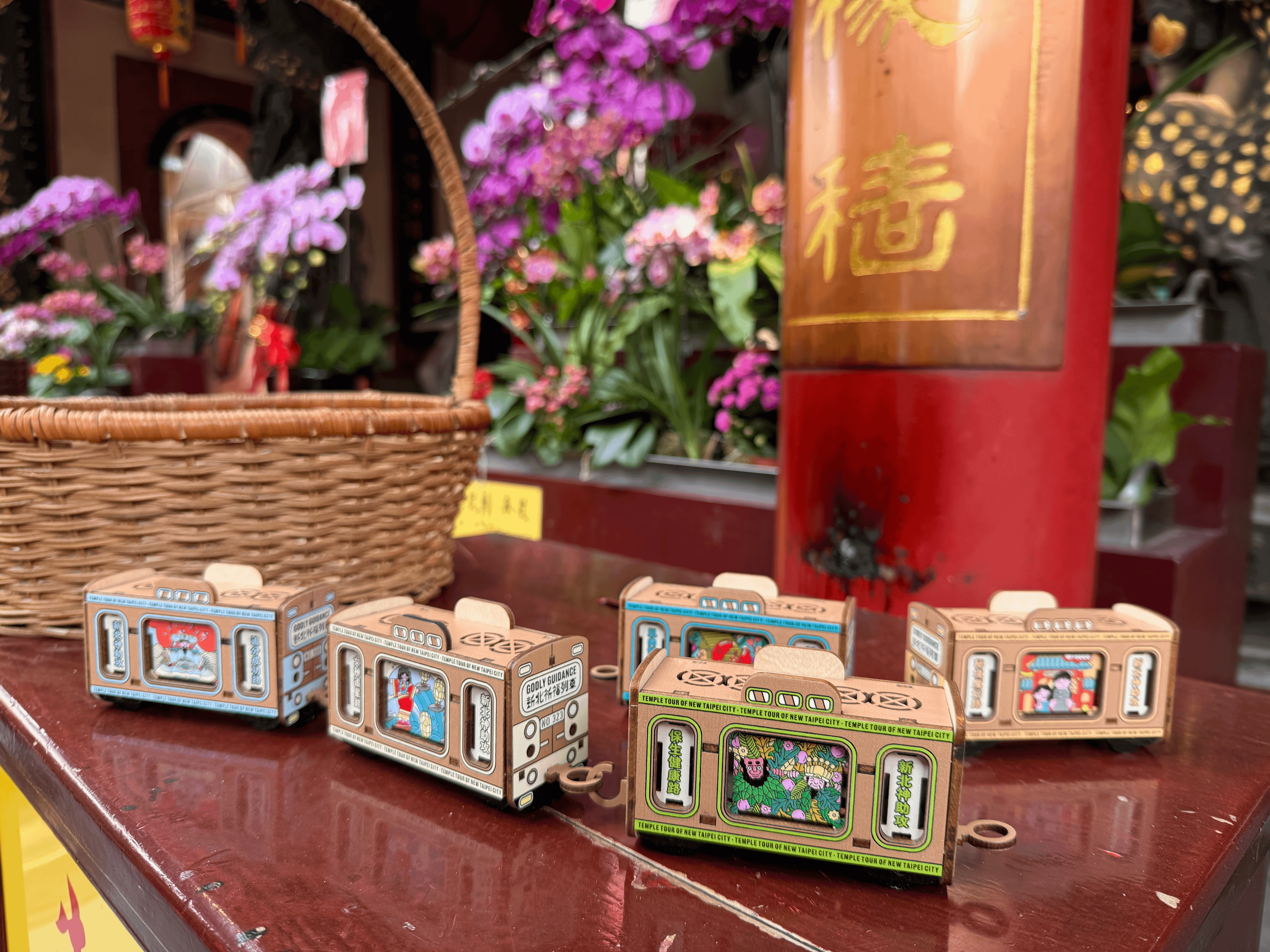 民政局特別加碼製作送出廣受好評的「祈福列車」文創品限量600份。（圖／取自新北市政府）