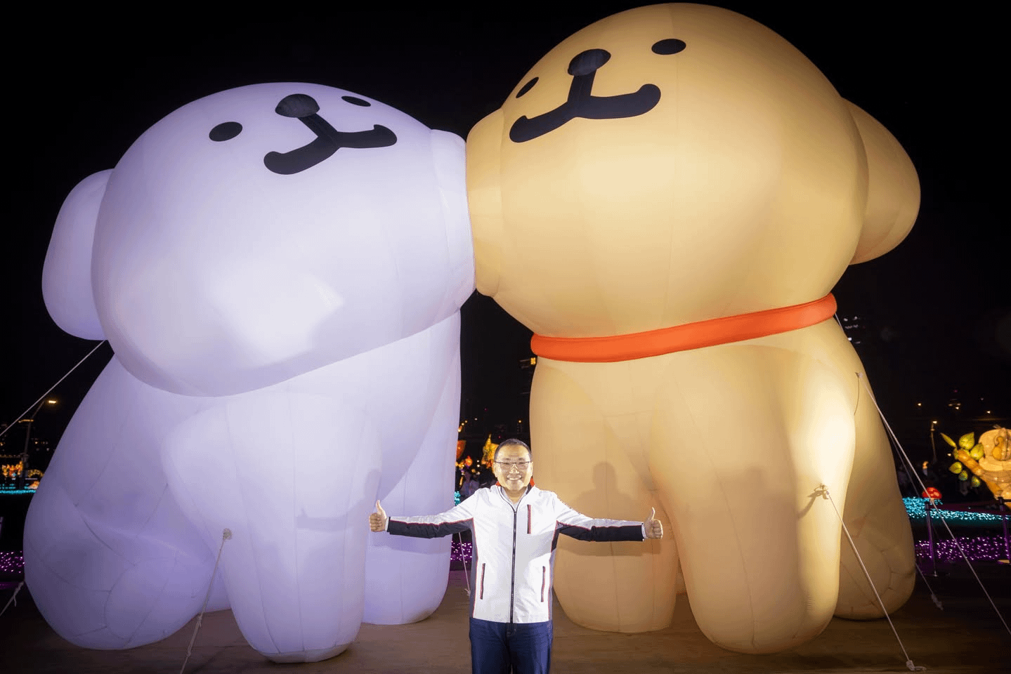 2026新北燈會共展出16大主題區，韓國超人氣IP「線條小狗」現身站台！圖為新北市長侯友宜。（圖／取自侯友宜臉書）