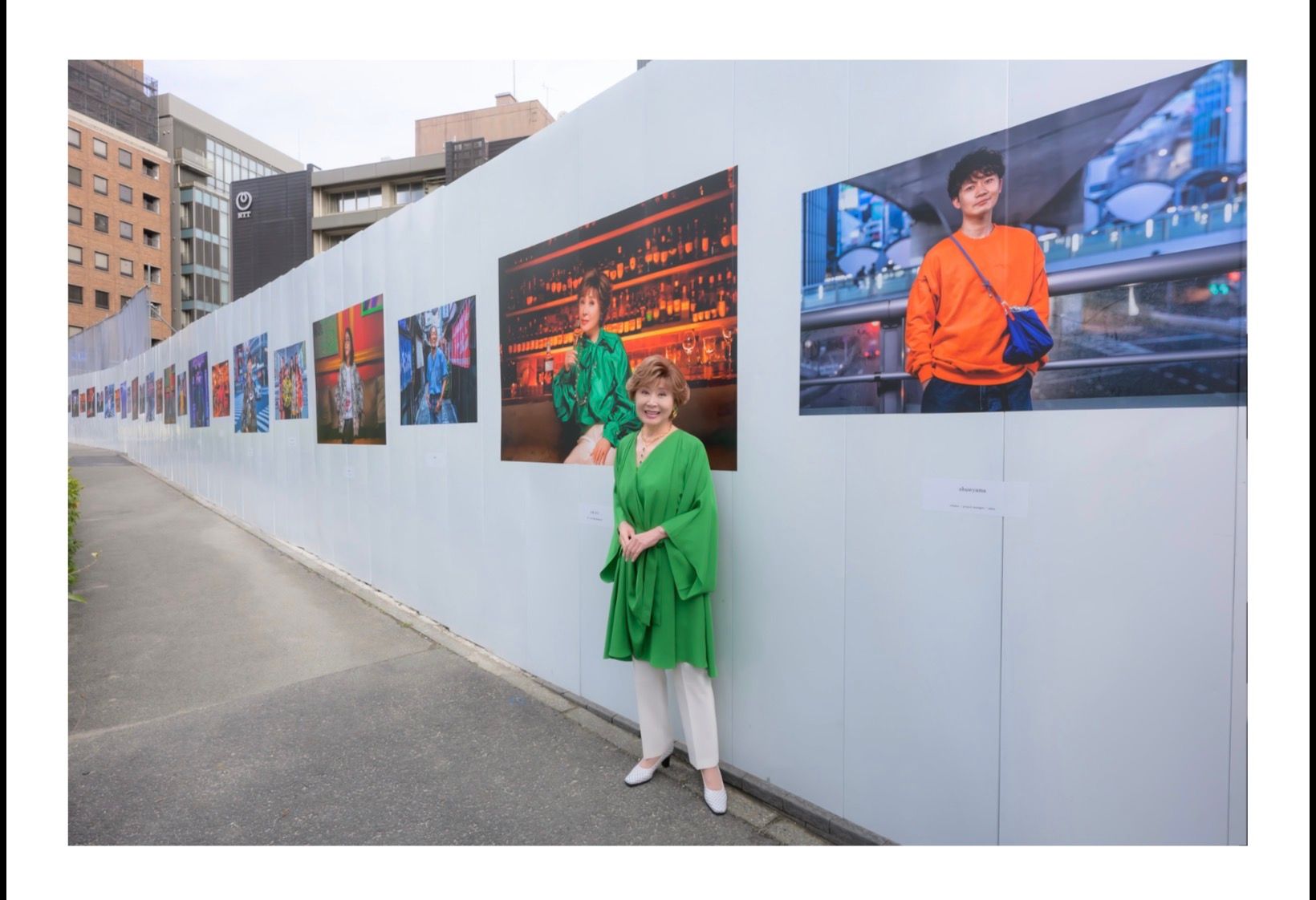 渋谷の工事現場がヨシダナギの色に染まり、多様性の光を放つ。東京建物
