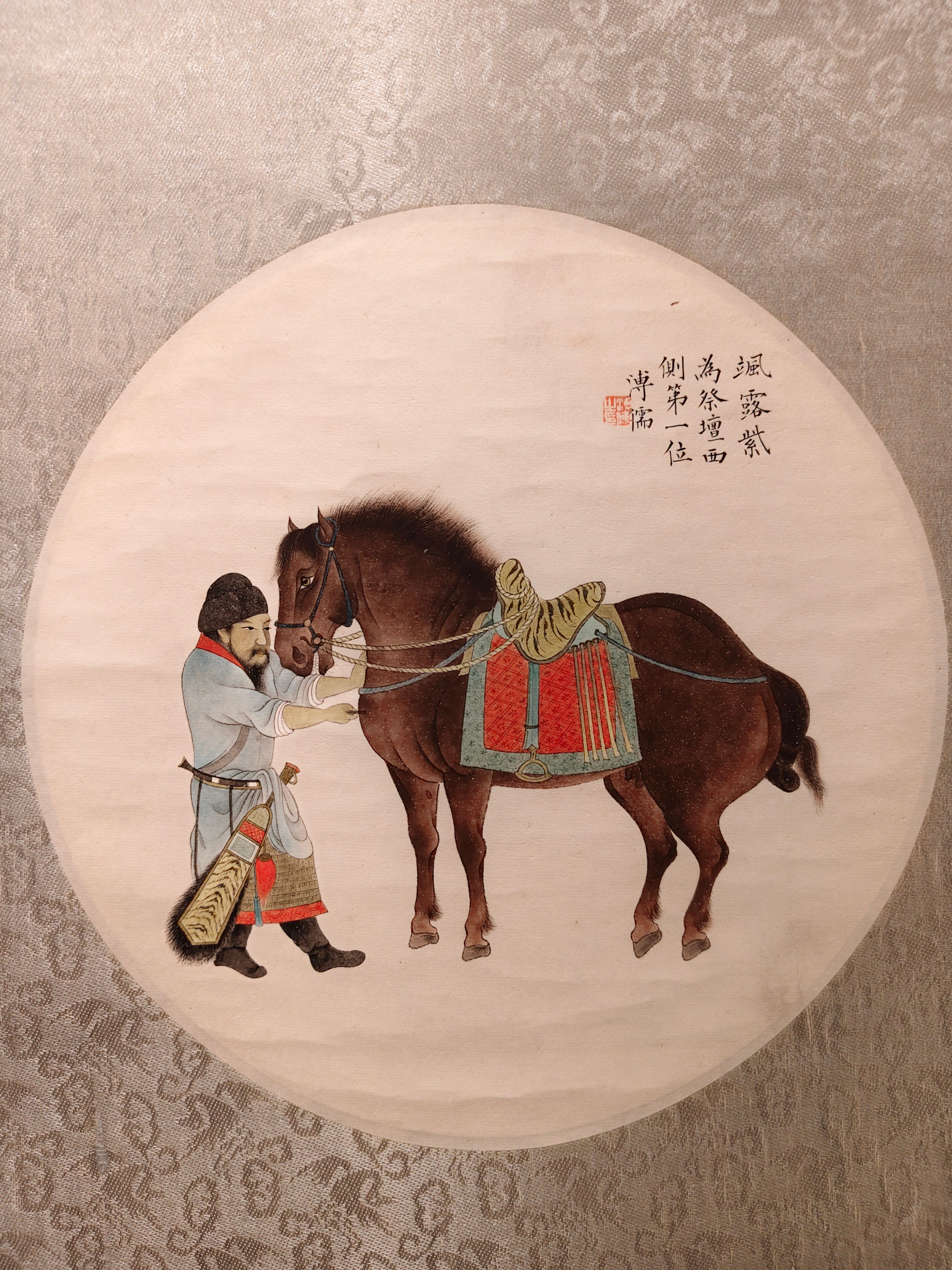 作者認為，若美國總統川普若將藏於美國賓州大學博物館的中國國寶、唐代 石刻極品---唐太宗『昭陵二駿』返還中國，將是川習會時最好的禮物。圖左 下為颯露紫、右下為拳毛騧。（圖/維基百科+作者合成）