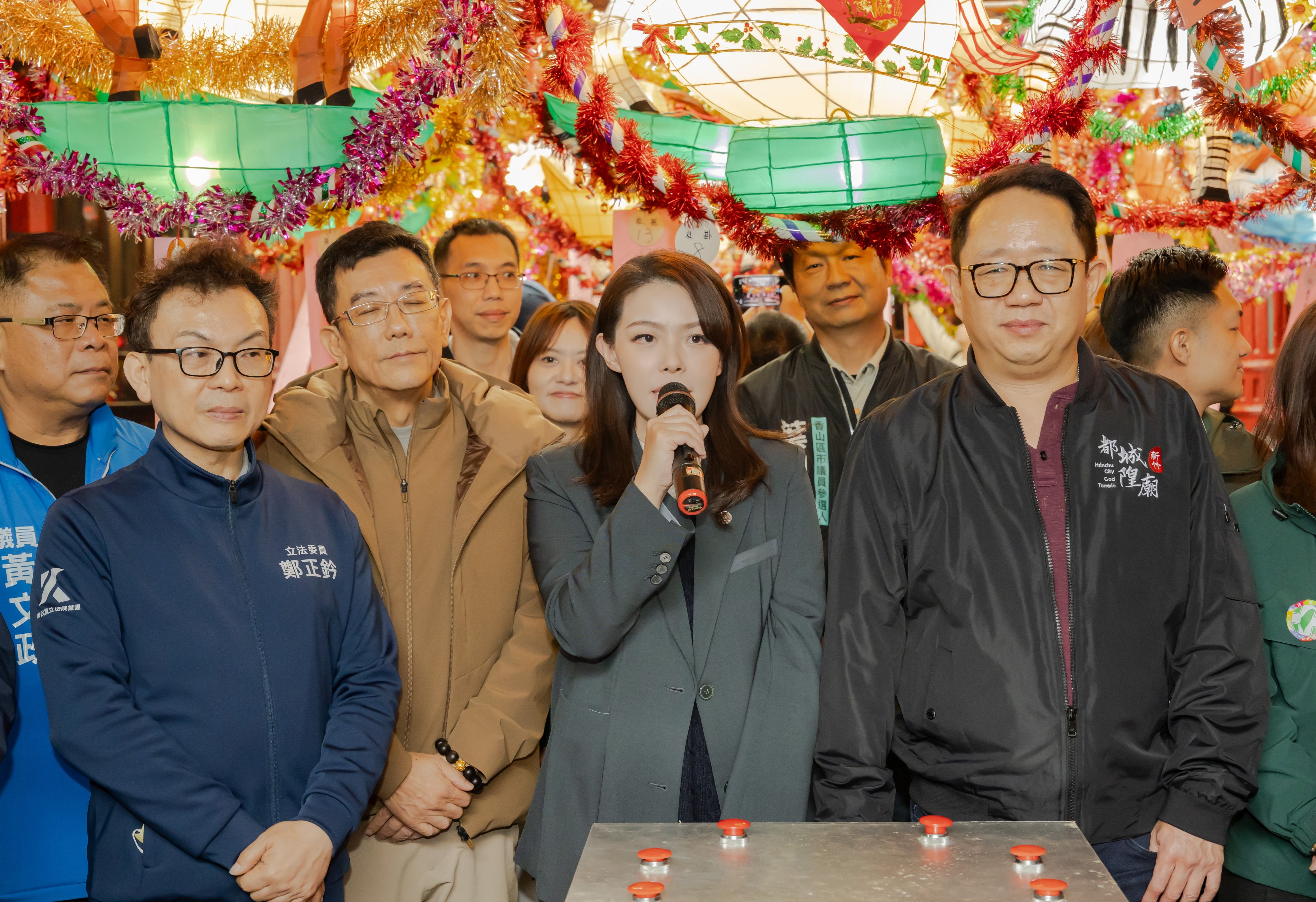 市長高虹安邀請市民朋友與遊客到新竹感受地方年度盛事。（圖／新竹市政府提供）