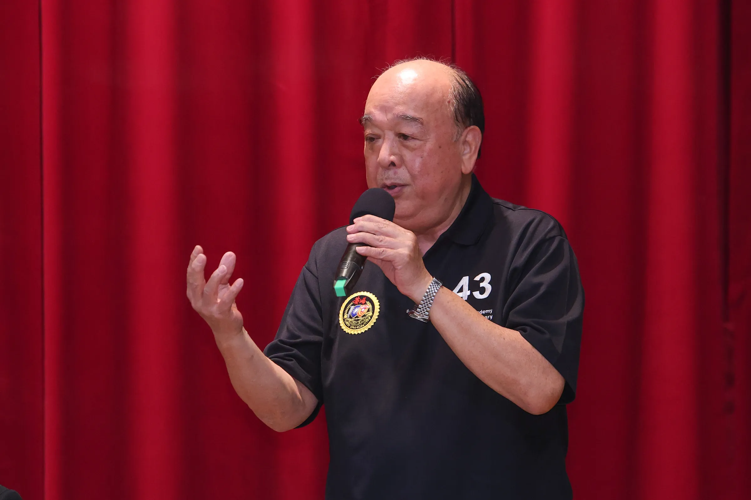 Former Army Lieutenant General Wu Szu-huai attends a seminar on March 4, 2026