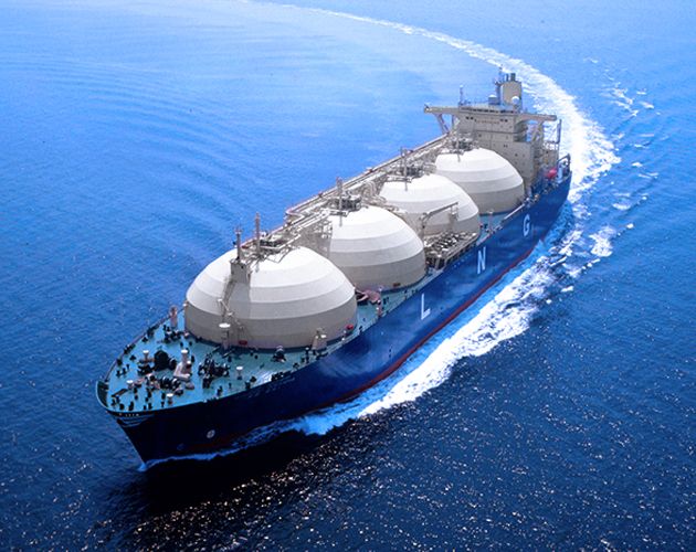 由南韓大廠現代集團製造的液化天然氣（LNG）運輸船。（取自官網）