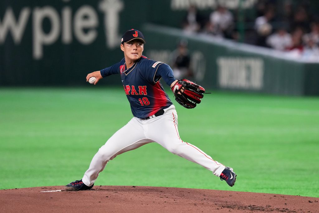 2026世界棒球經典賽，日本派出山本由伸主投中華隊。（美聯社）