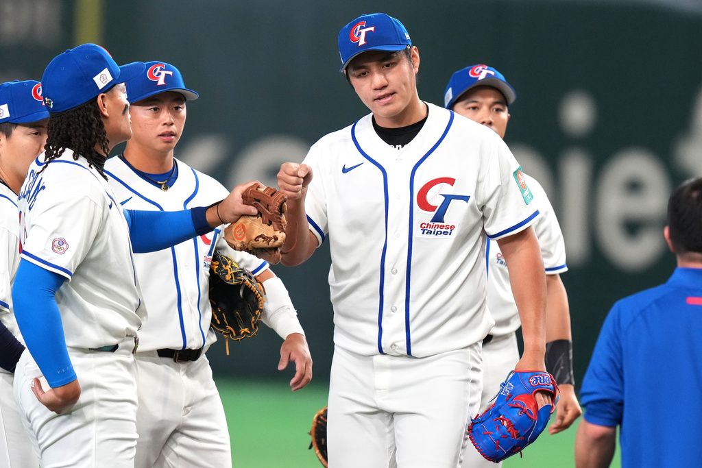 中華隊先發投手鄭浩均二局提前被換下場。（美聯社）