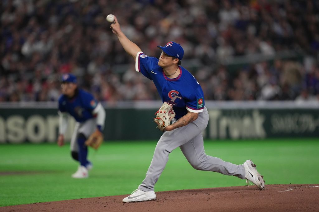 對戰捷克、中華隊派出莊陳仲敖掛帥先發。（AP）