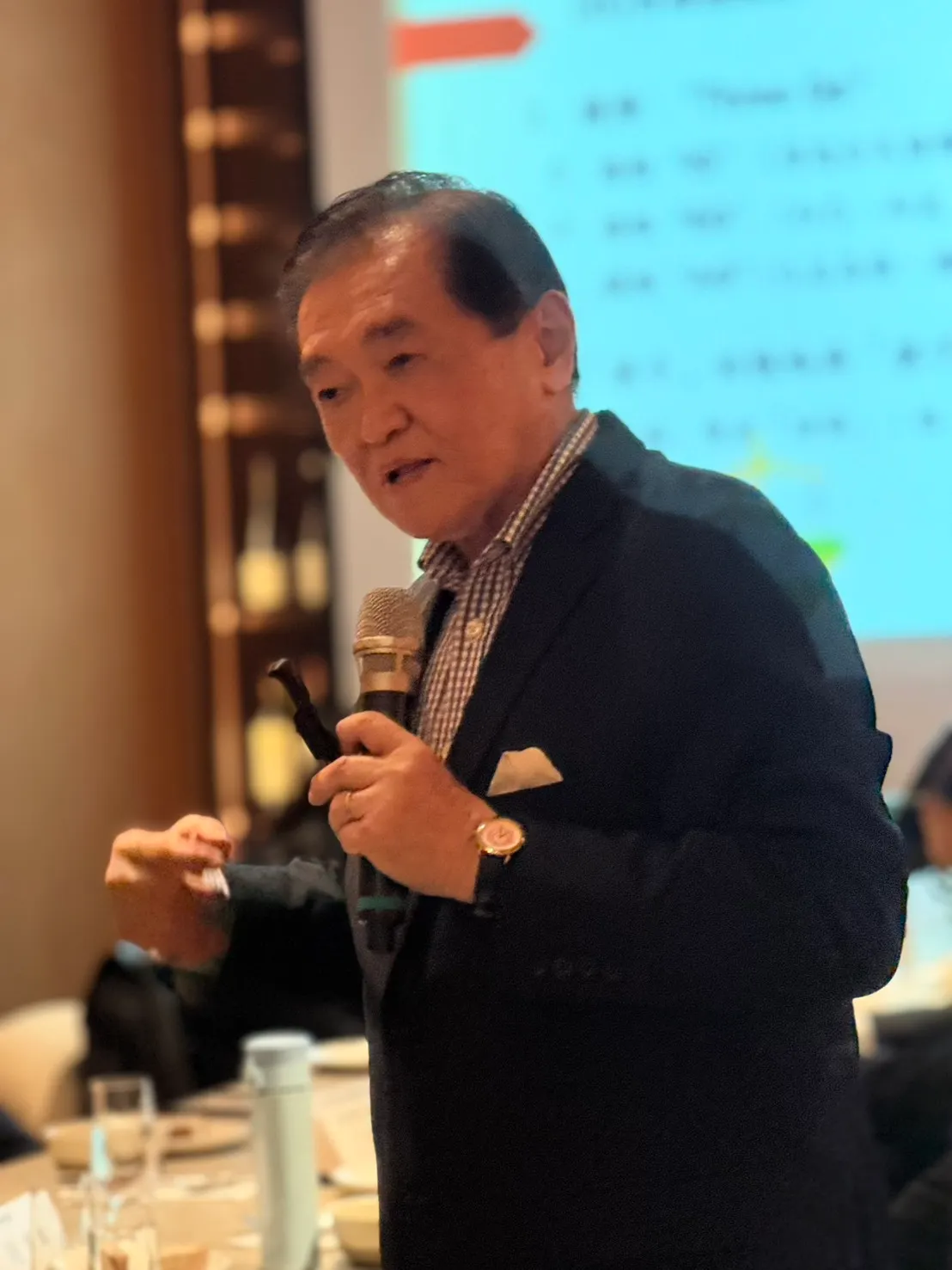 資深外交官趙麟3月6日晚間在「政治大學2026年地緣政治平台」發表演講。杜宗熹攝