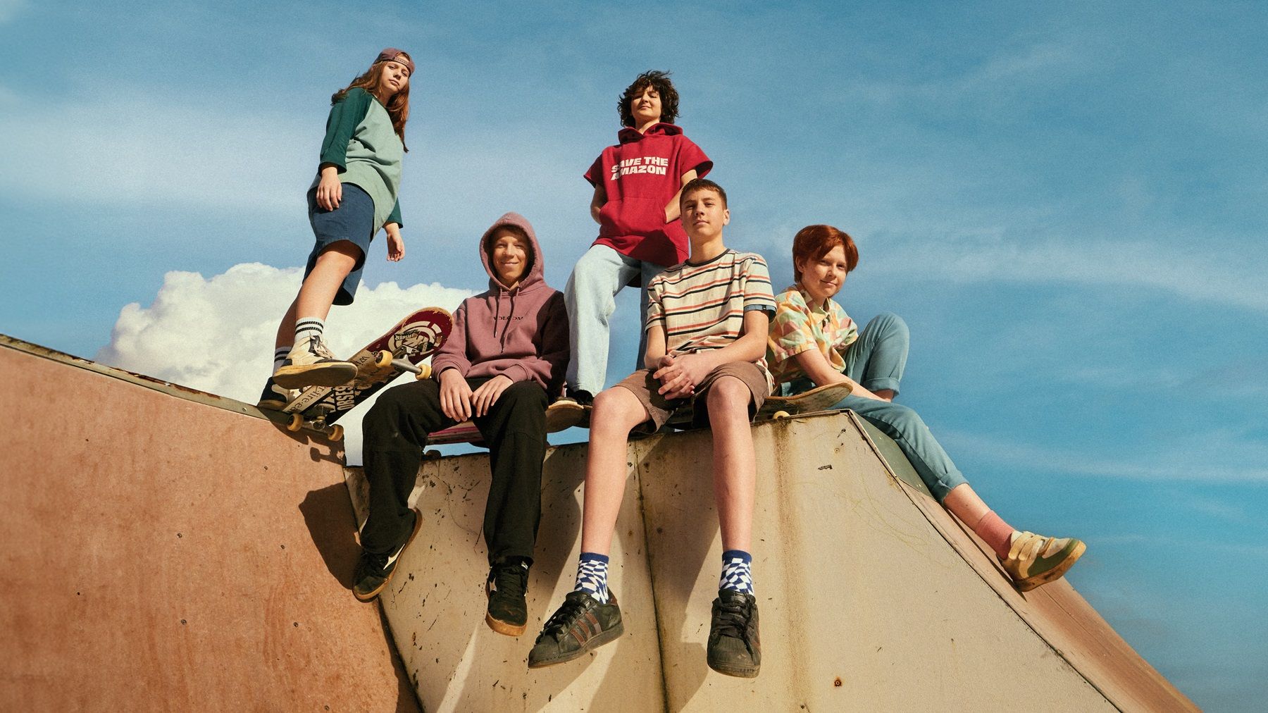 4月3日閉幕片安可場《滑板公園防衛隊》描繪女孩艾爾瑪與死對頭聯手守護社區遊樂場，深刻呈現家庭、友情與勇敢面對變化的歷程。（圖/新北市文化局）