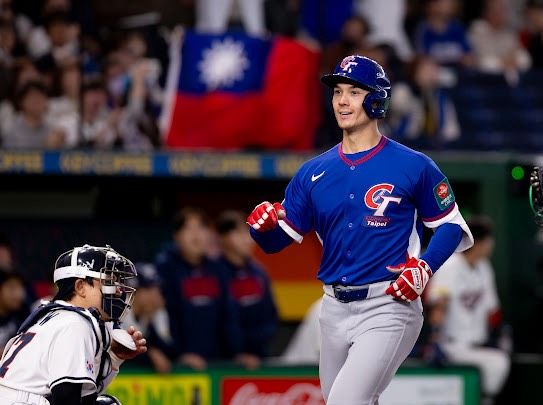20260308-2026年世界棒球經典賽(WBC)台灣對上韓國,選手費爾柴德。(丁勤紜攝)