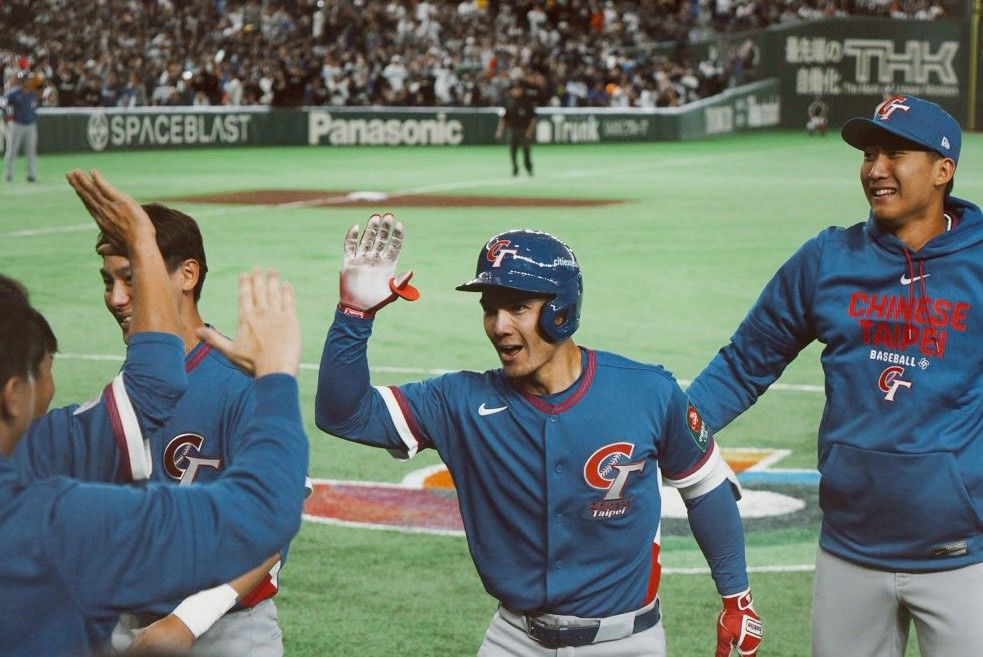 スチュアート・フェアチャイルドが連日の本塁打で韓国撃破のヒーローとなり、今後の台湾代表招集にも強い意欲を示した。（張庭瑜/攝）