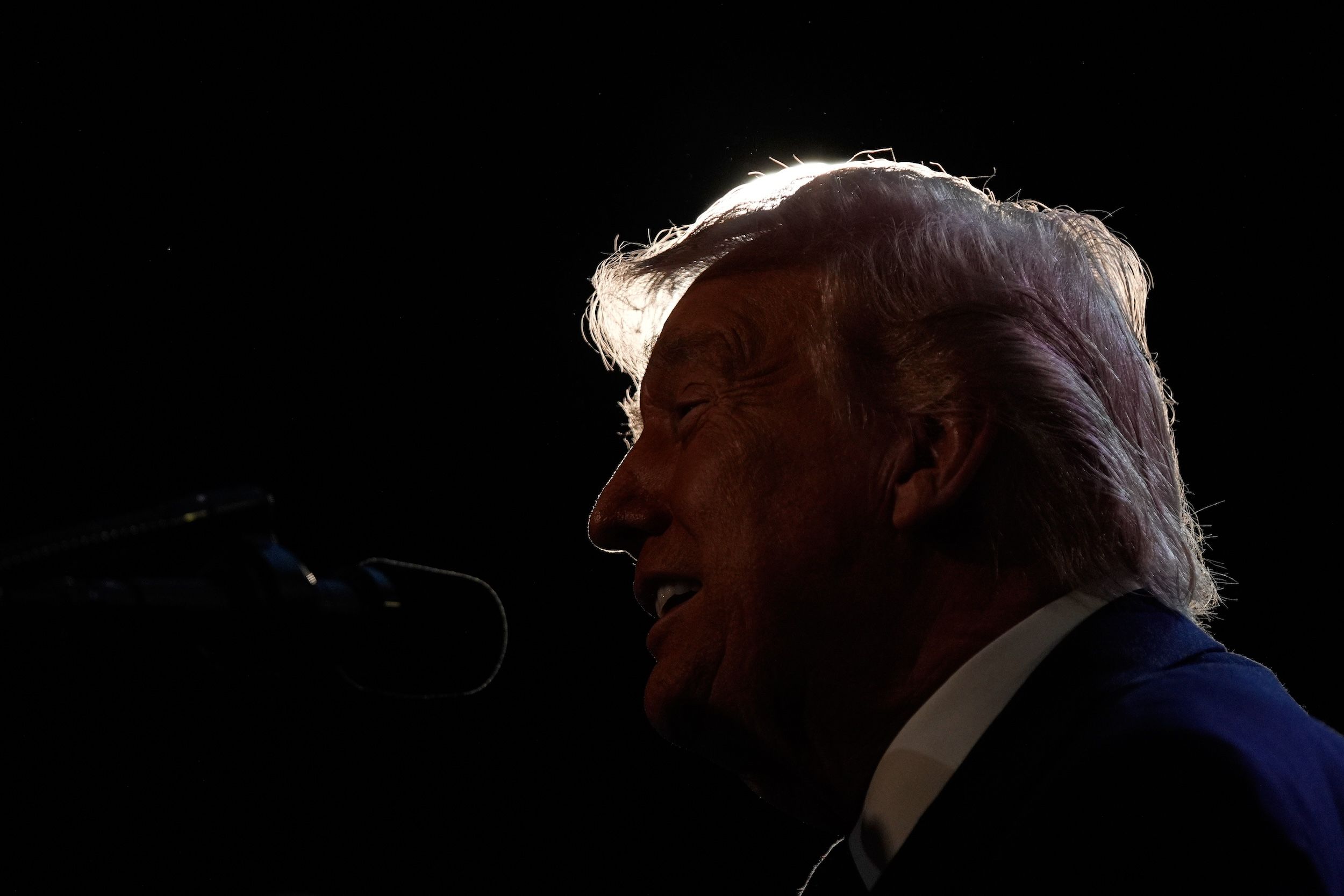 トランプ米大統領。（AP）