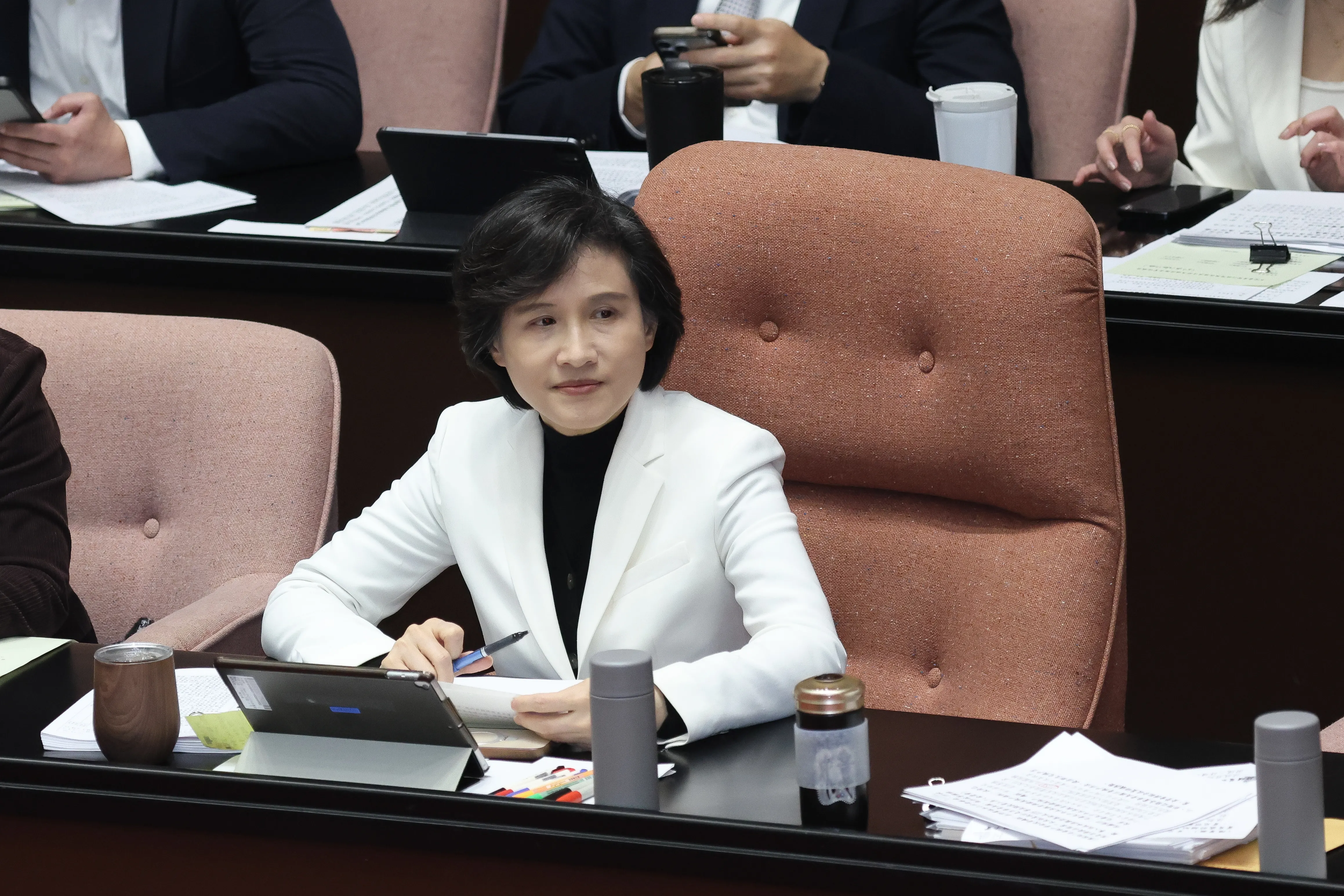 20260310-行政院副院長鄭麗君。（陳品佑攝）