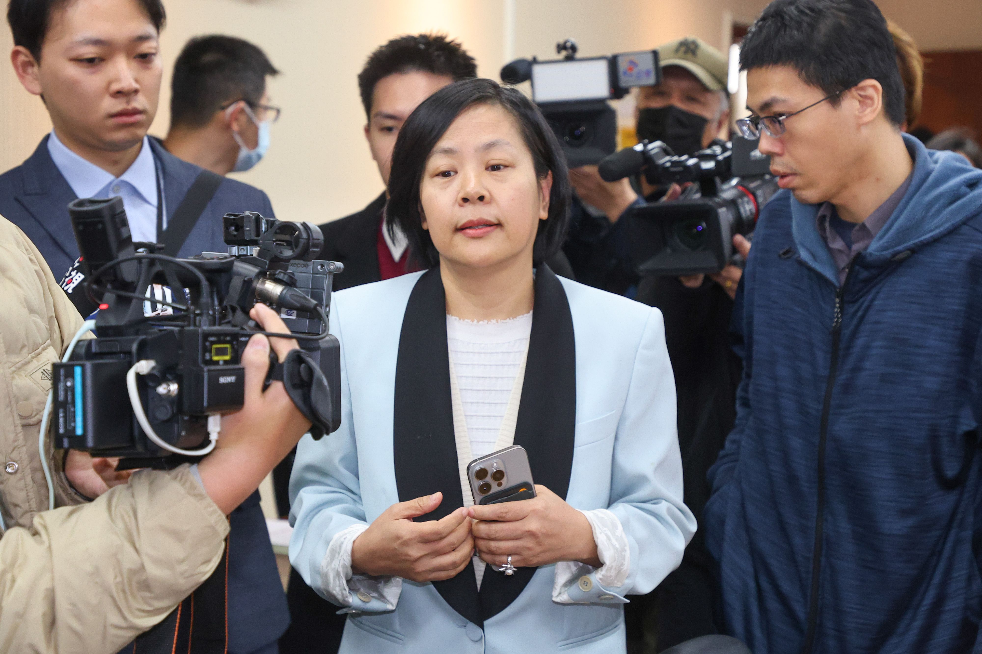 20260311-民眾黨立委李貞秀11日出席內政委員會召委。（顏麟宇攝）