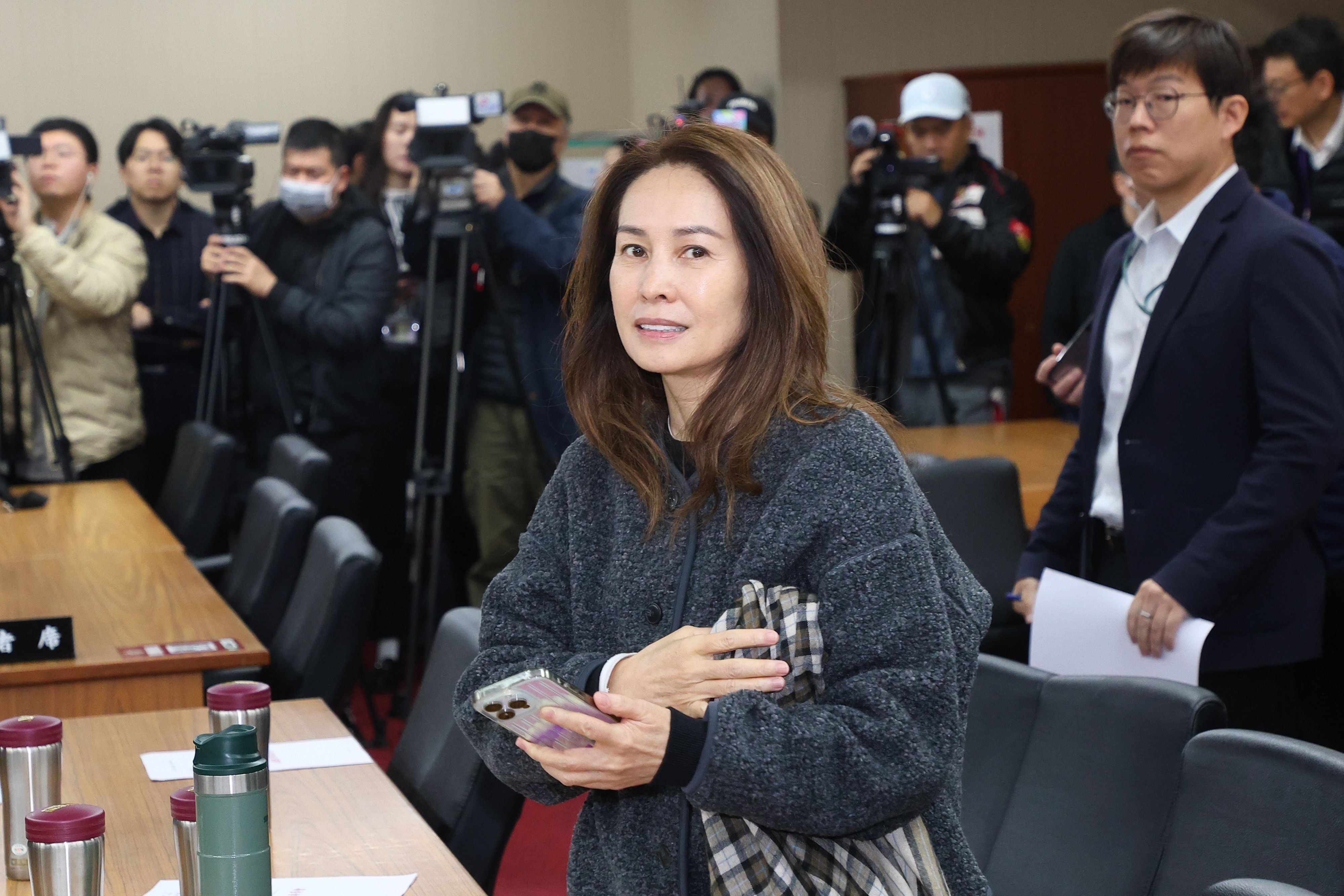 20260311-無黨籍立委高金素梅11日當選經濟委員會召委。（顏麟宇攝）