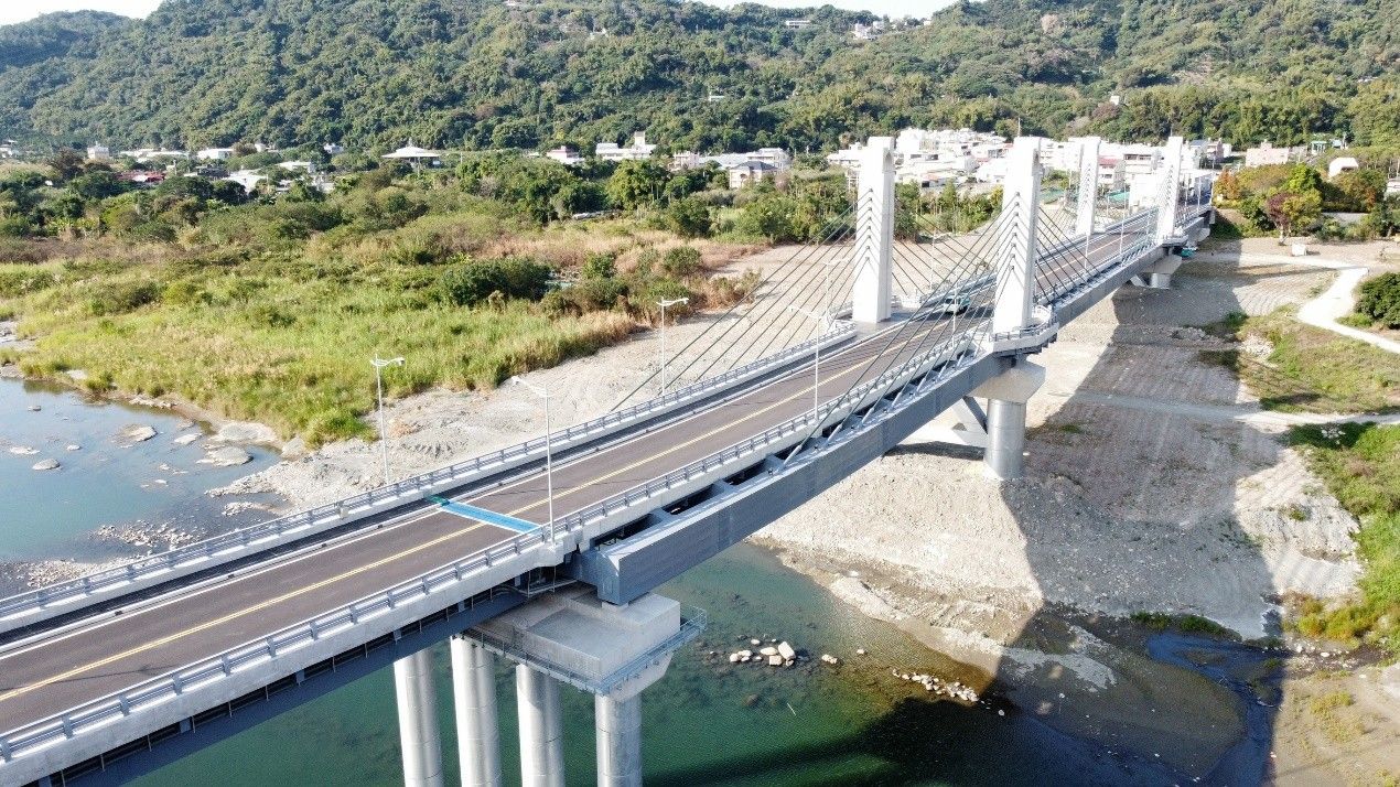 台中東勢埤豐橋改建工程則以提升通洪能力與結構安全為優先，並改善豐原至東勢、苗栗交通。(圖/台中市政府提供)