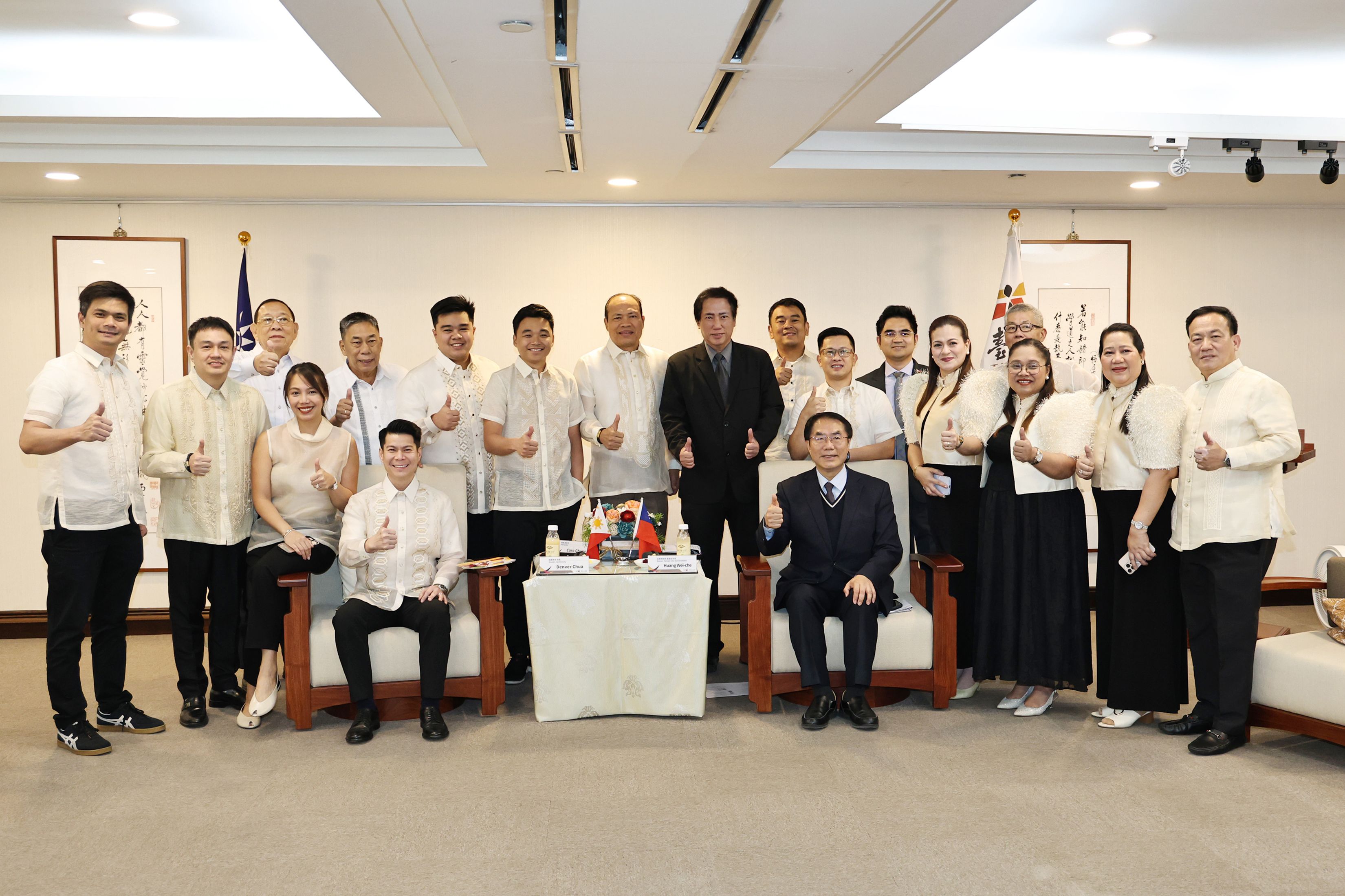 加美地市Denver Chua市長率團回訪台南市。（台南市政府提供）