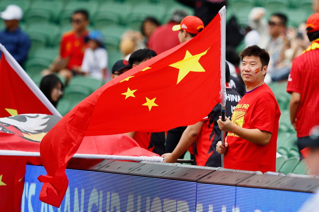 中華隊與中國在澳洲舉辦的女足亞洲盃對決。（美聯社）