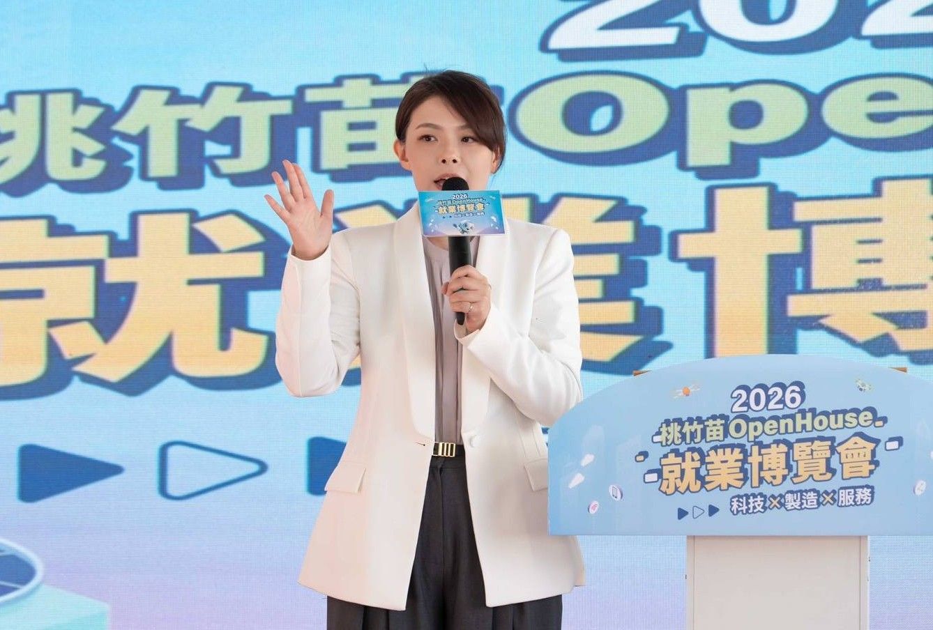高虹安表示，市府秉持「青年活力」施政策略，持續打造友善的就業與創業環境，吸引更多優秀人才來到新竹、留在新竹。（圖／新竹市政府提供）