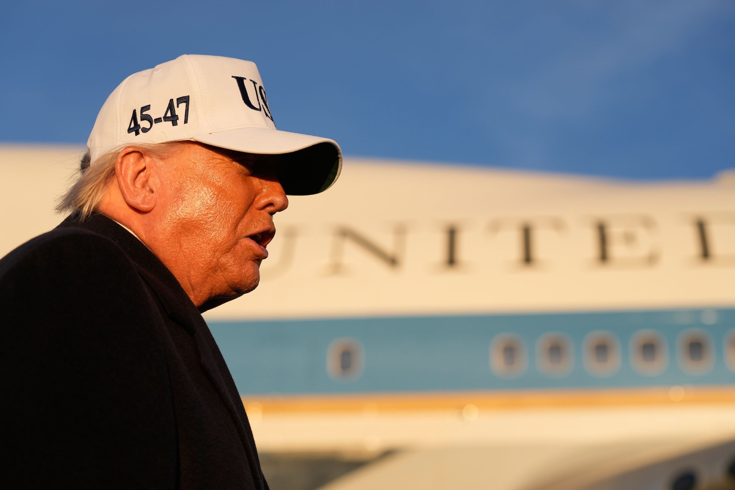 美國總統川普。（美聯社）