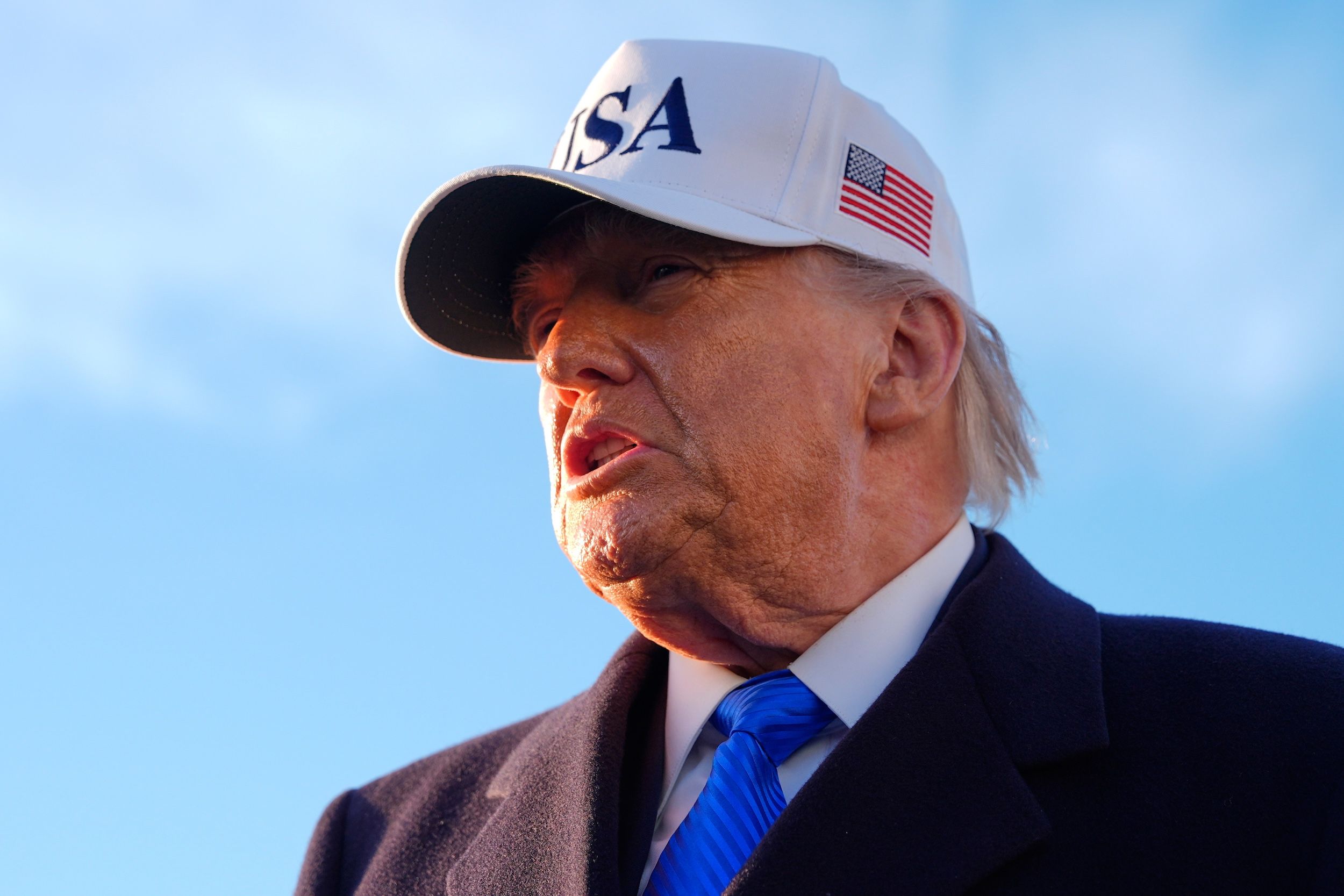 美國總統川普。(美聯社)