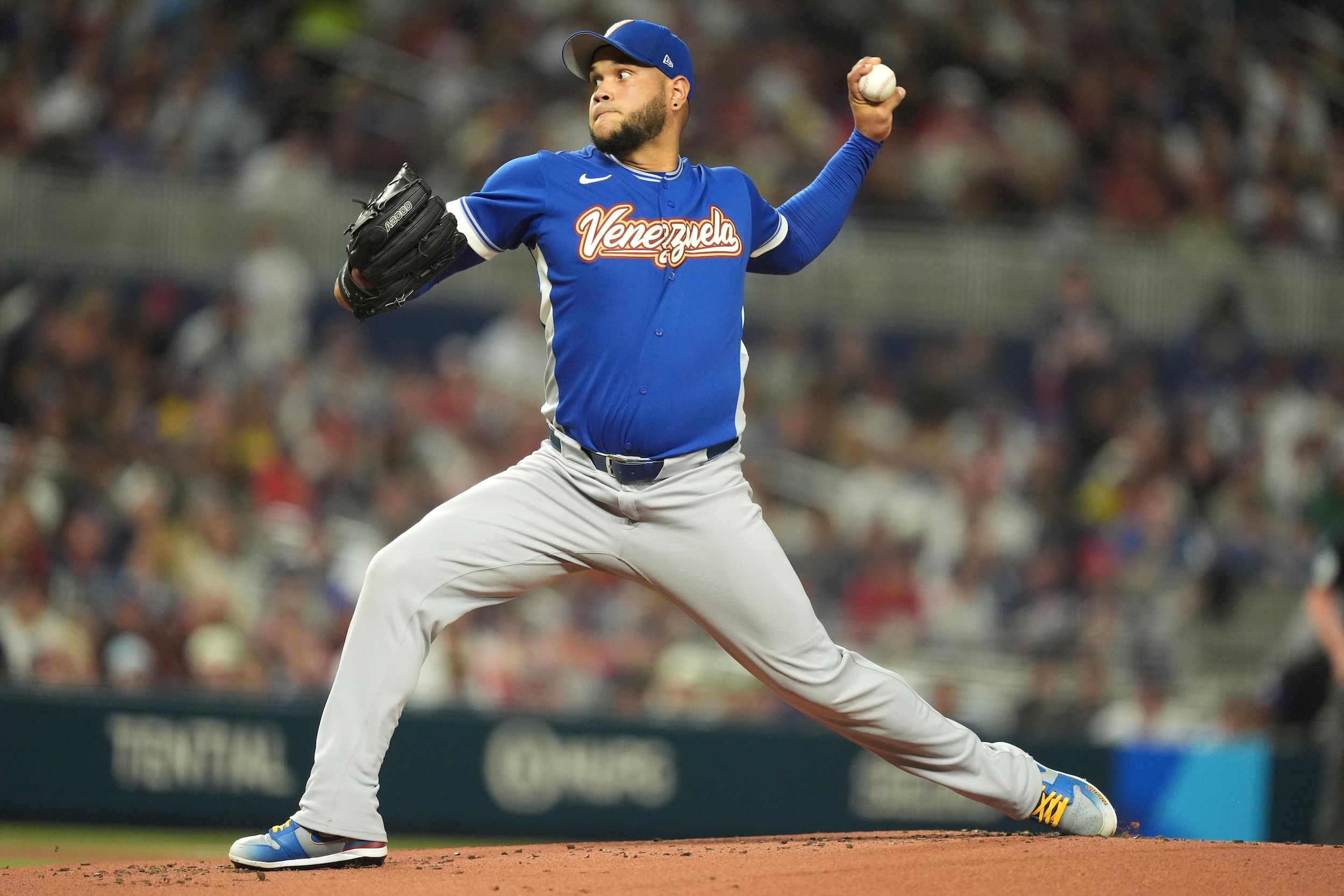 委內瑞拉先發羅德里奎斯完美壓制美國隊火力，是委國奪冠的功臣之一。（美聯社）