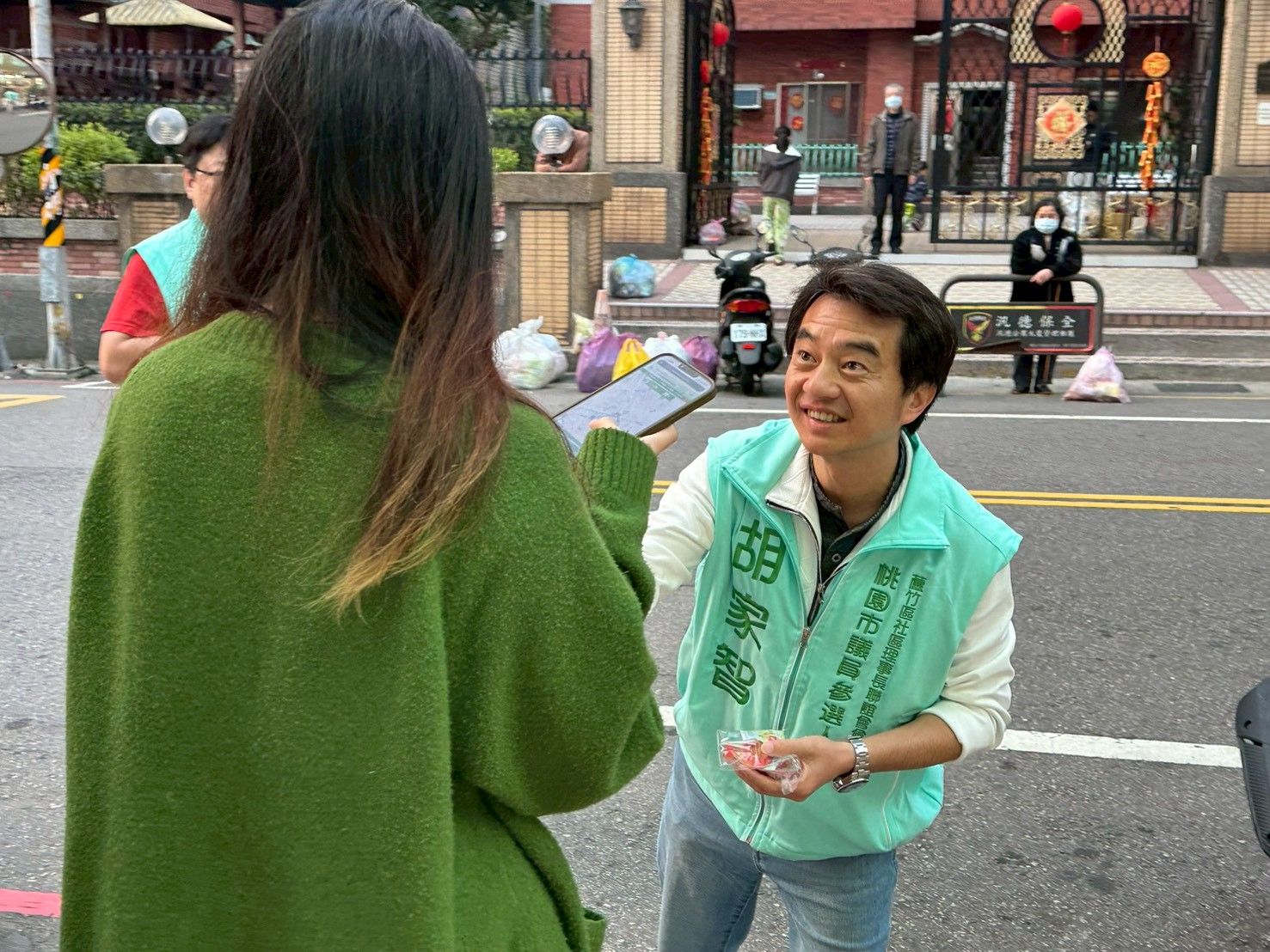 民進黨桃園第4選區（蘆竹），新人胡家智出線。（取自胡家智臉書）