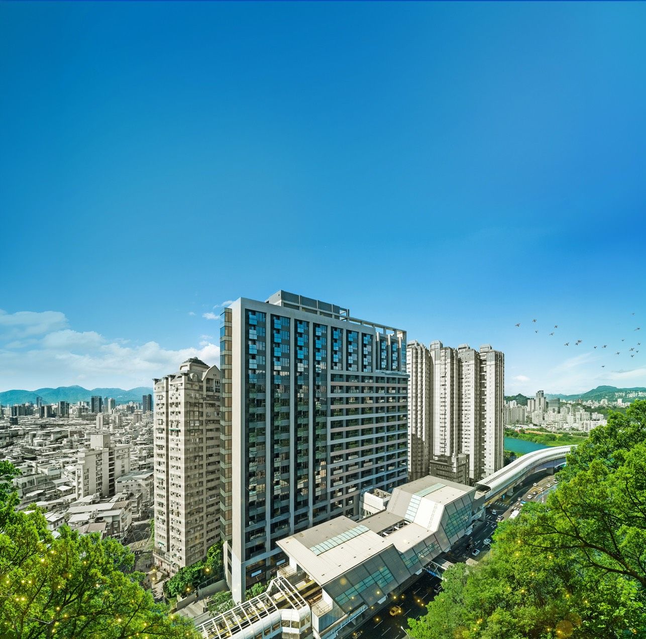 「冠德K TOWER_Y09」插旗，共構優勢補足中和高端純辦缺口。