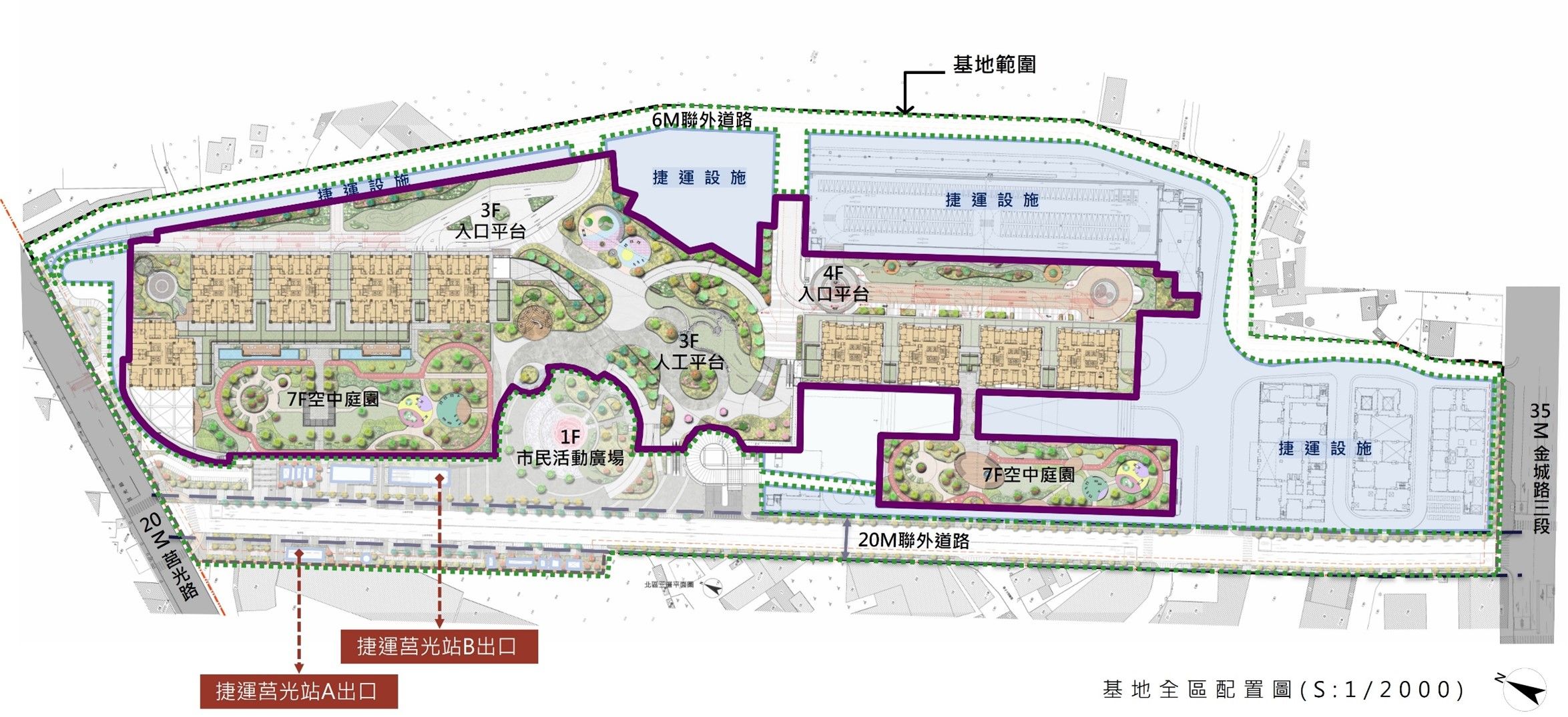平面配置圖。（圖/新北市政府）