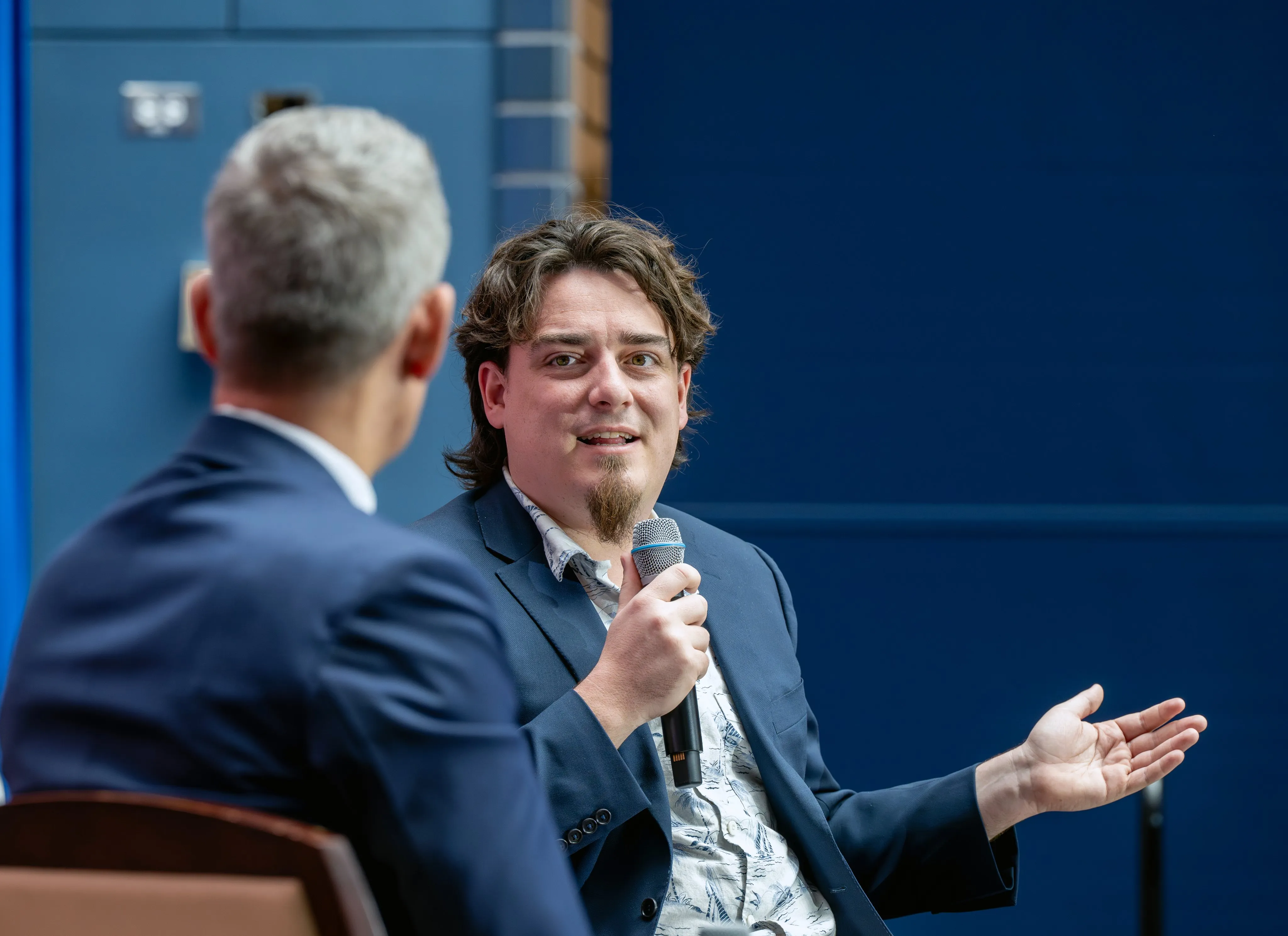 美國新創企業Anduril創辦人Palmer Luckey。（取自運輸部粉專）