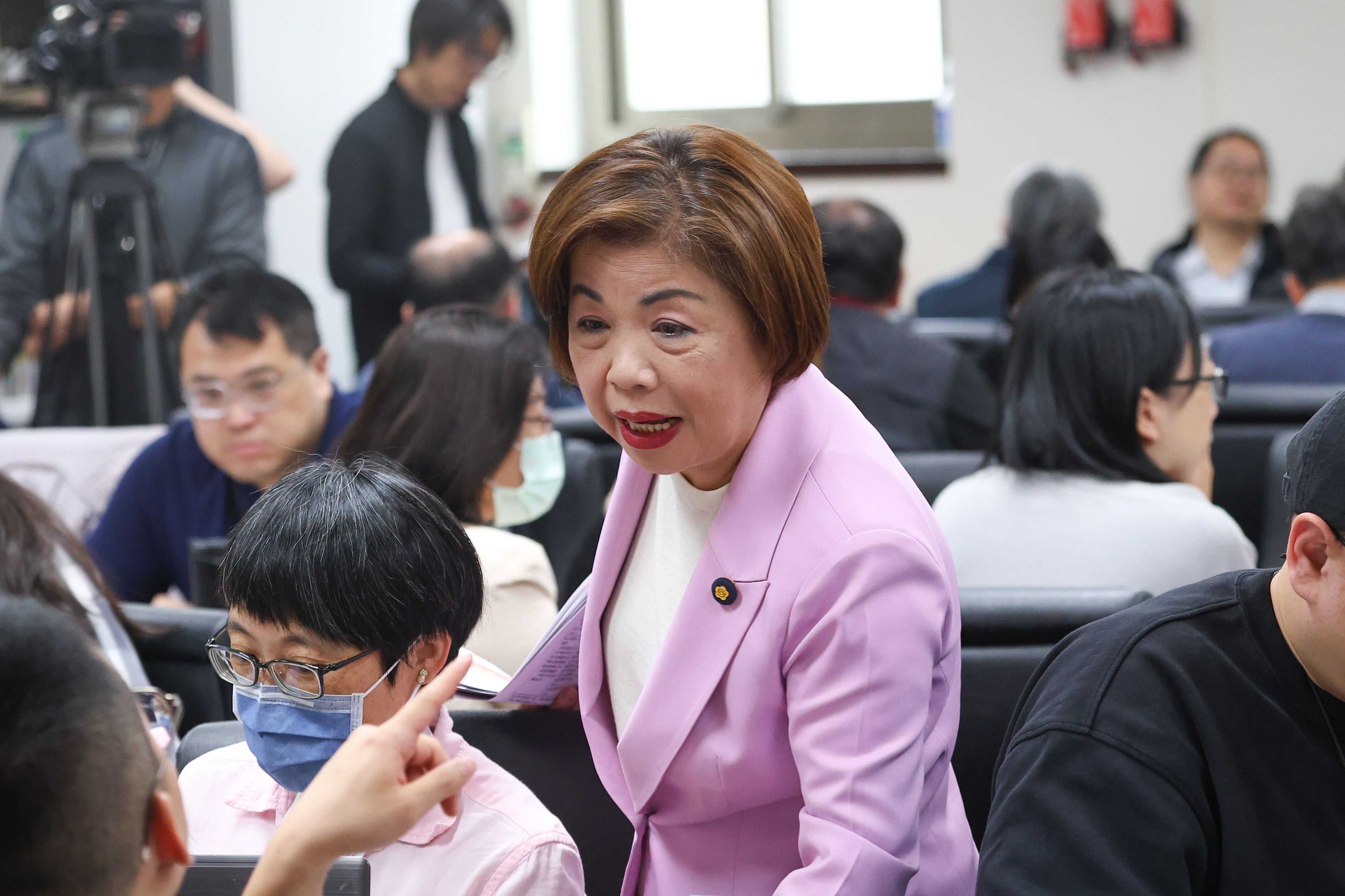 20260325-國民黨立委楊瓊瓔25日出席經濟委員會。（顏麟宇攝）