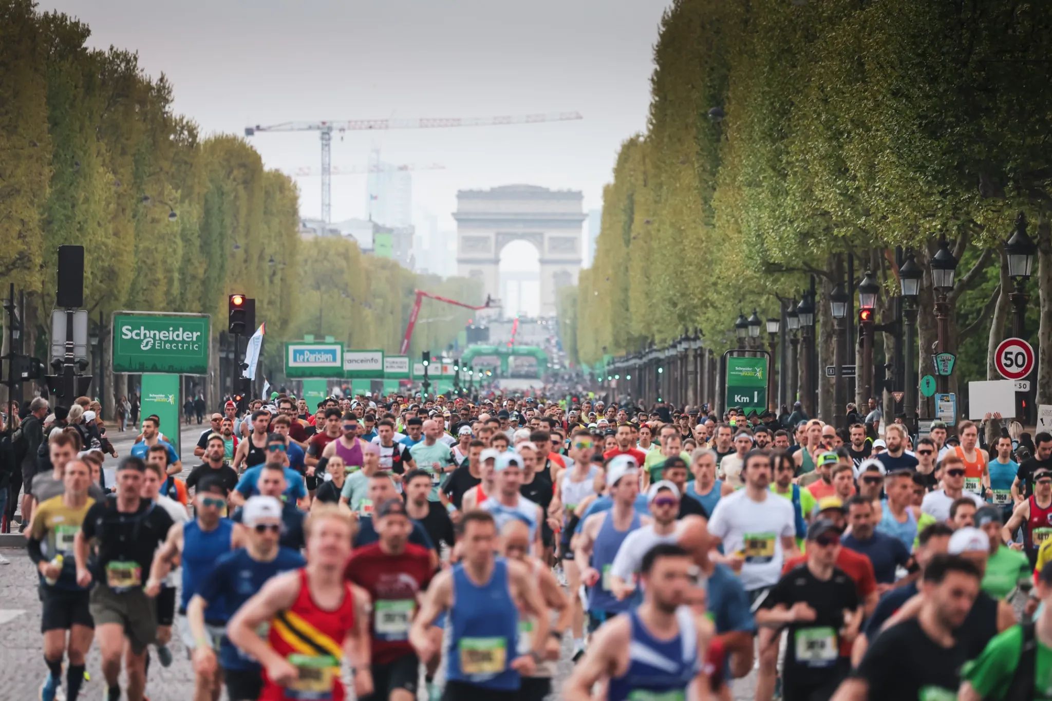 2026上半年國際馬拉松賽事NO.9：施耐德電機巴黎馬拉松。（圖／取自臉書Schneider Electric Marathon de Paris）