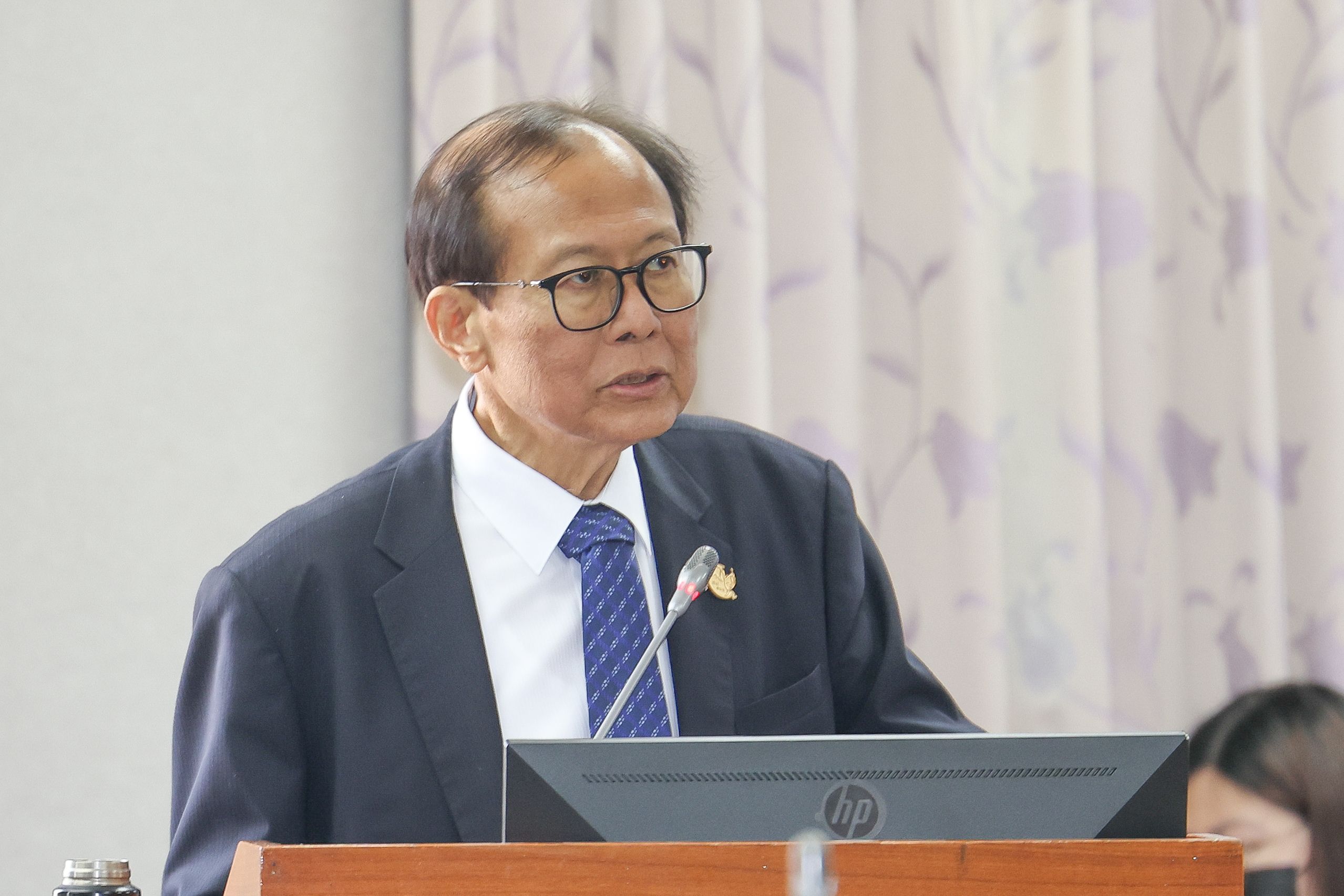 20260325-行政院人事長蘇俊榮。（陳品佑攝）