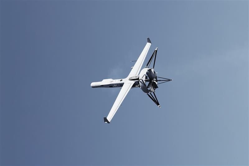 V-BAT無人機。(截自Shield AI/X)