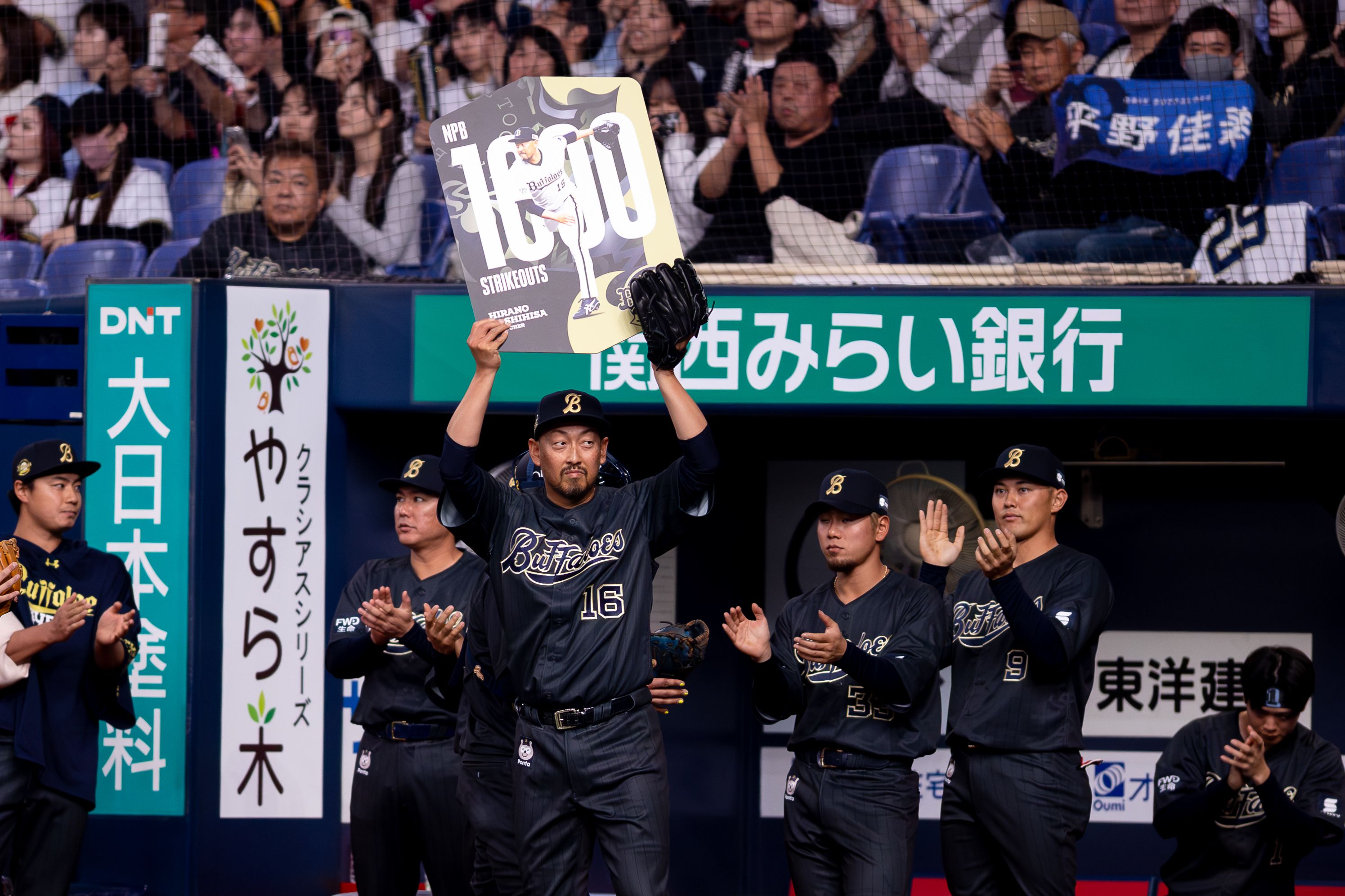 平野佳寿、通算1000奪三振（圖/丁勤紜攝影）