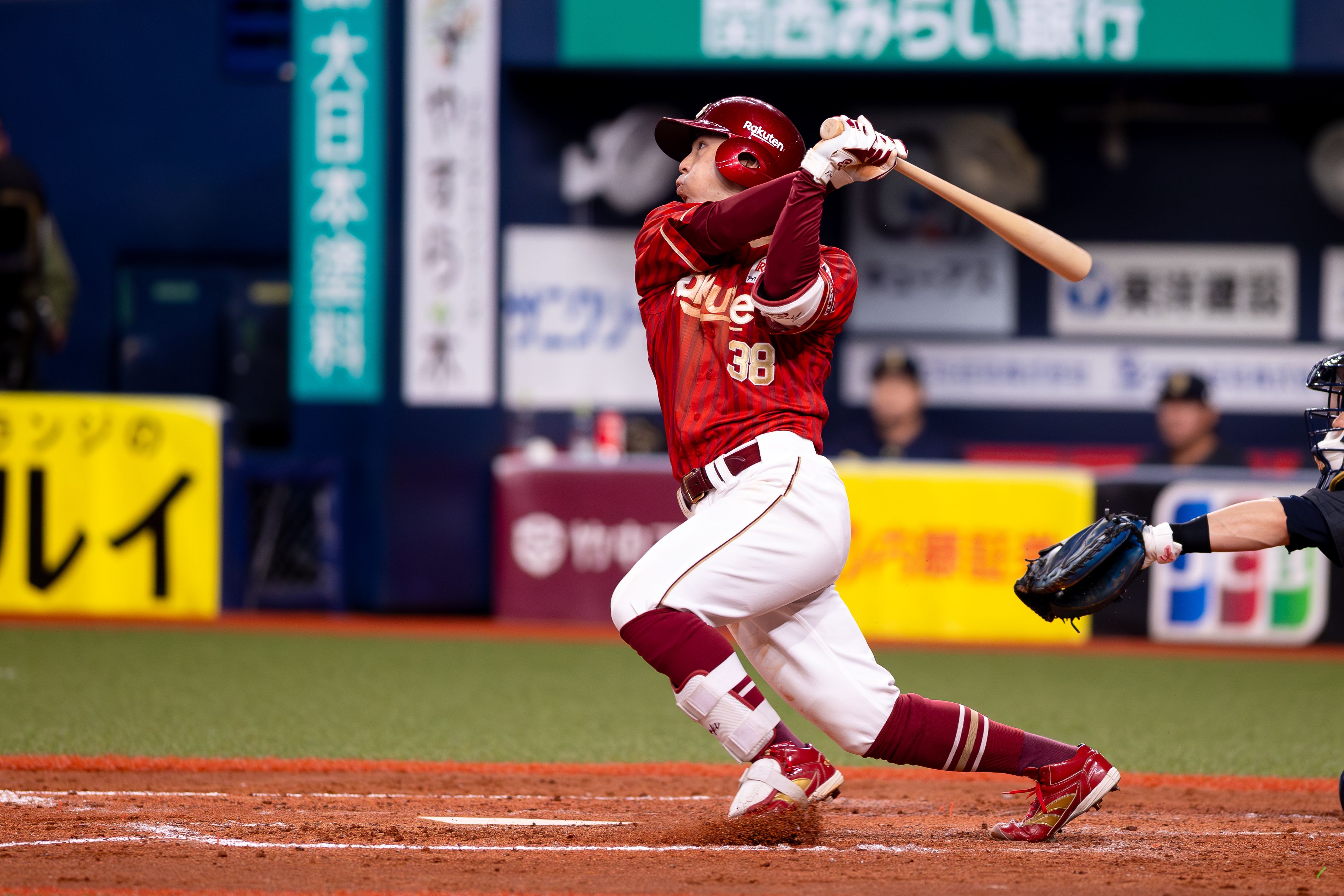 佐藤直樹に中堅へソロ本塁打を許す（写真／丁勤紜撮影）