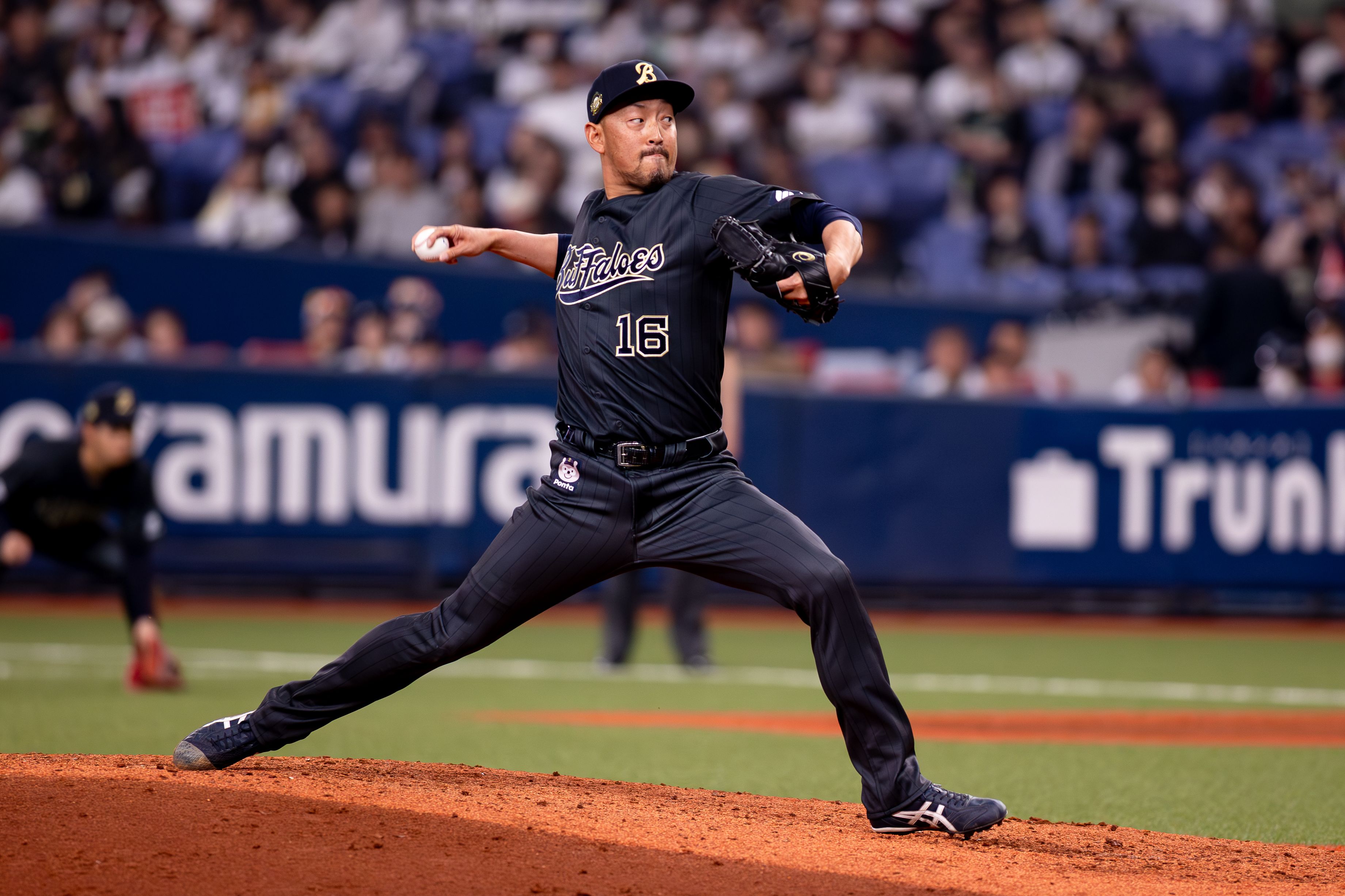 平野佳寿、通算1000奪三振を達成（写真／丁勤紜撮影）