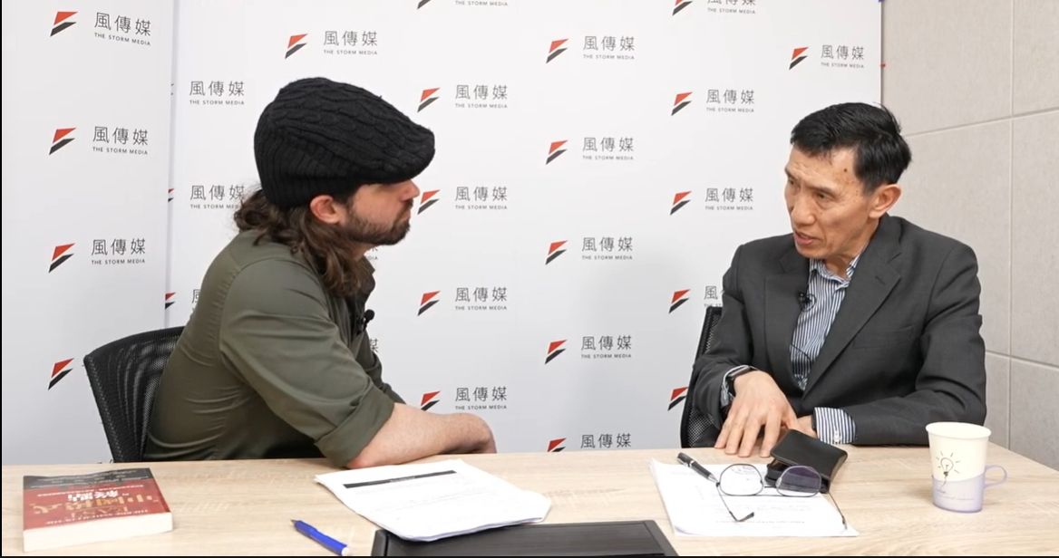 3月26日，麻省理工學院史隆管理學院黃亞生教授接受《風傳媒》英文新聞網站《The Storm Media》專訪。(翻攝專訪影片)