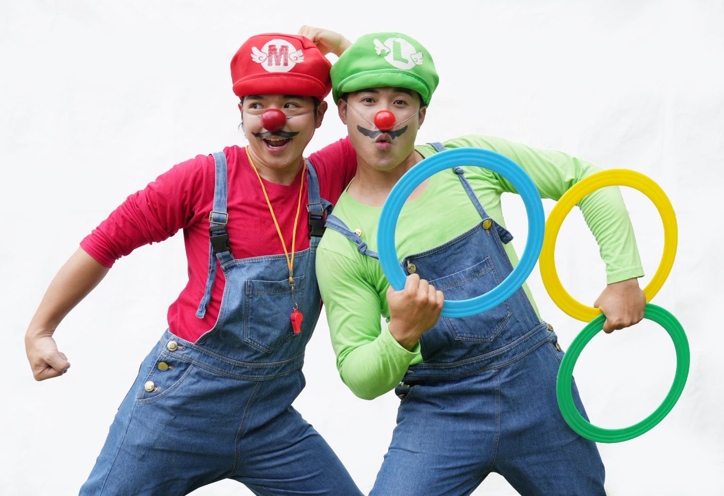 「馬力兄弟特技秀」則以熟悉的遊戲角色為靈感，打造動感十足的舞台。（圖/新北市政府文化局）
